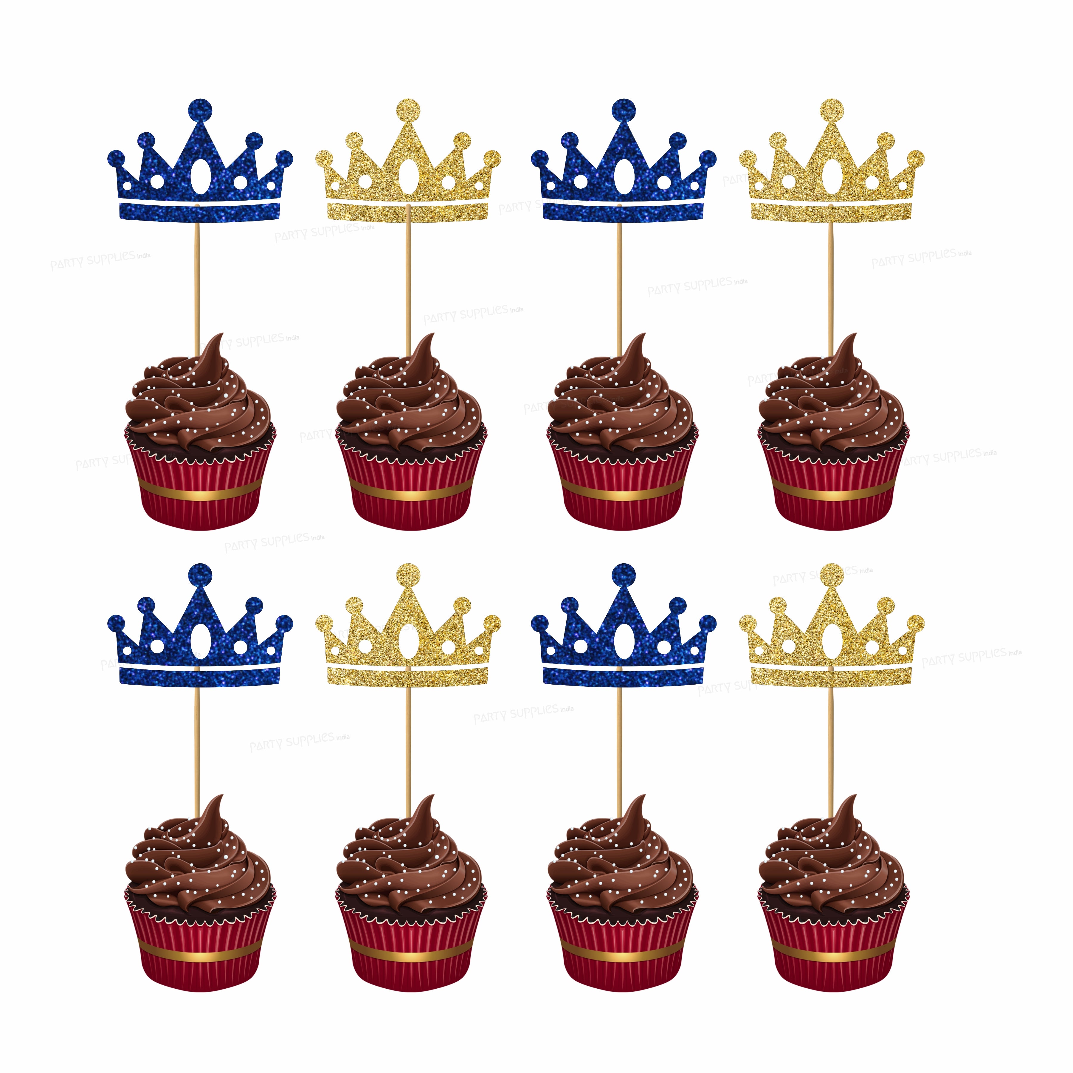 Prince Theme Cup Cake Topper