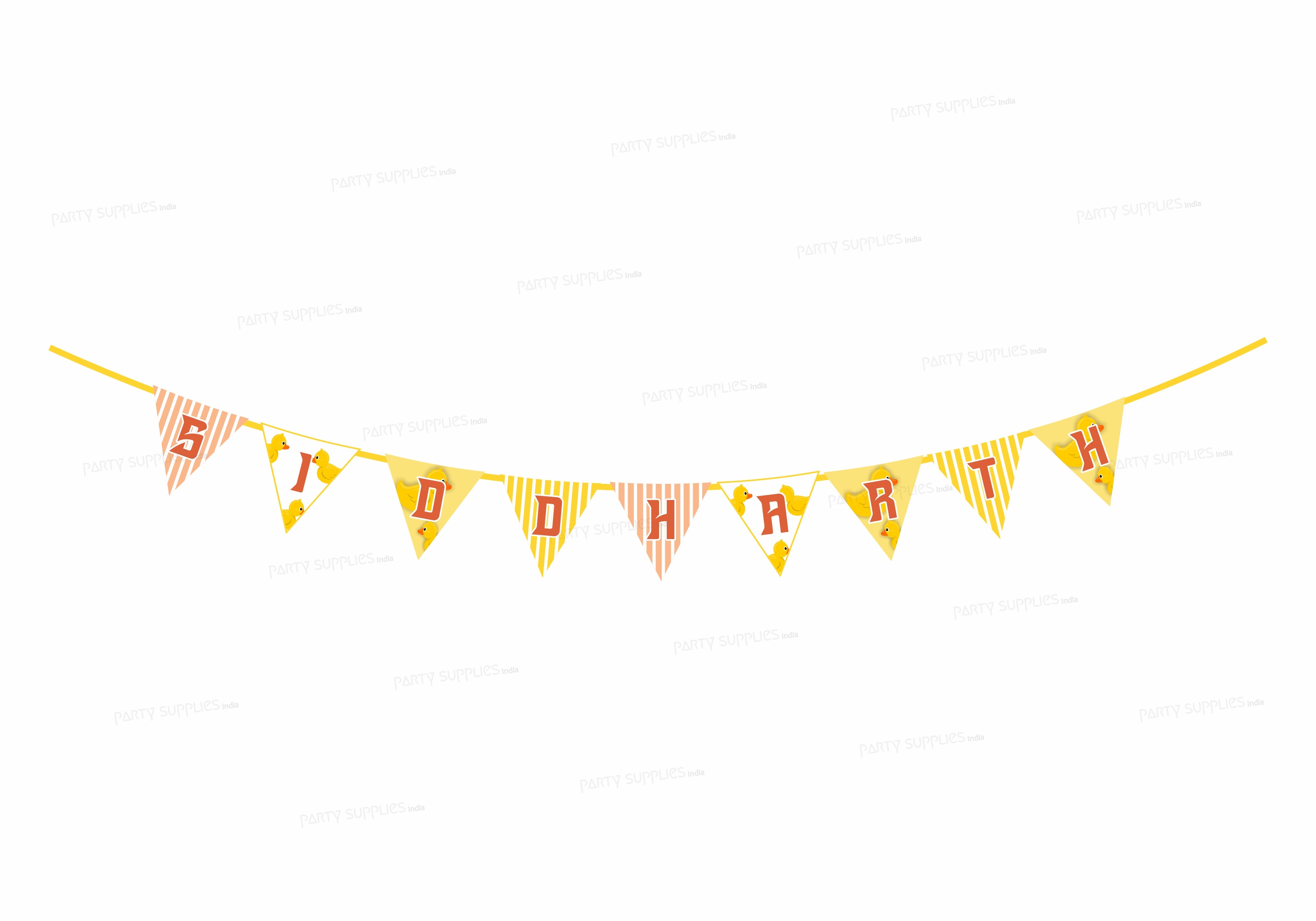 Duck Theme Boy Flag Hanging