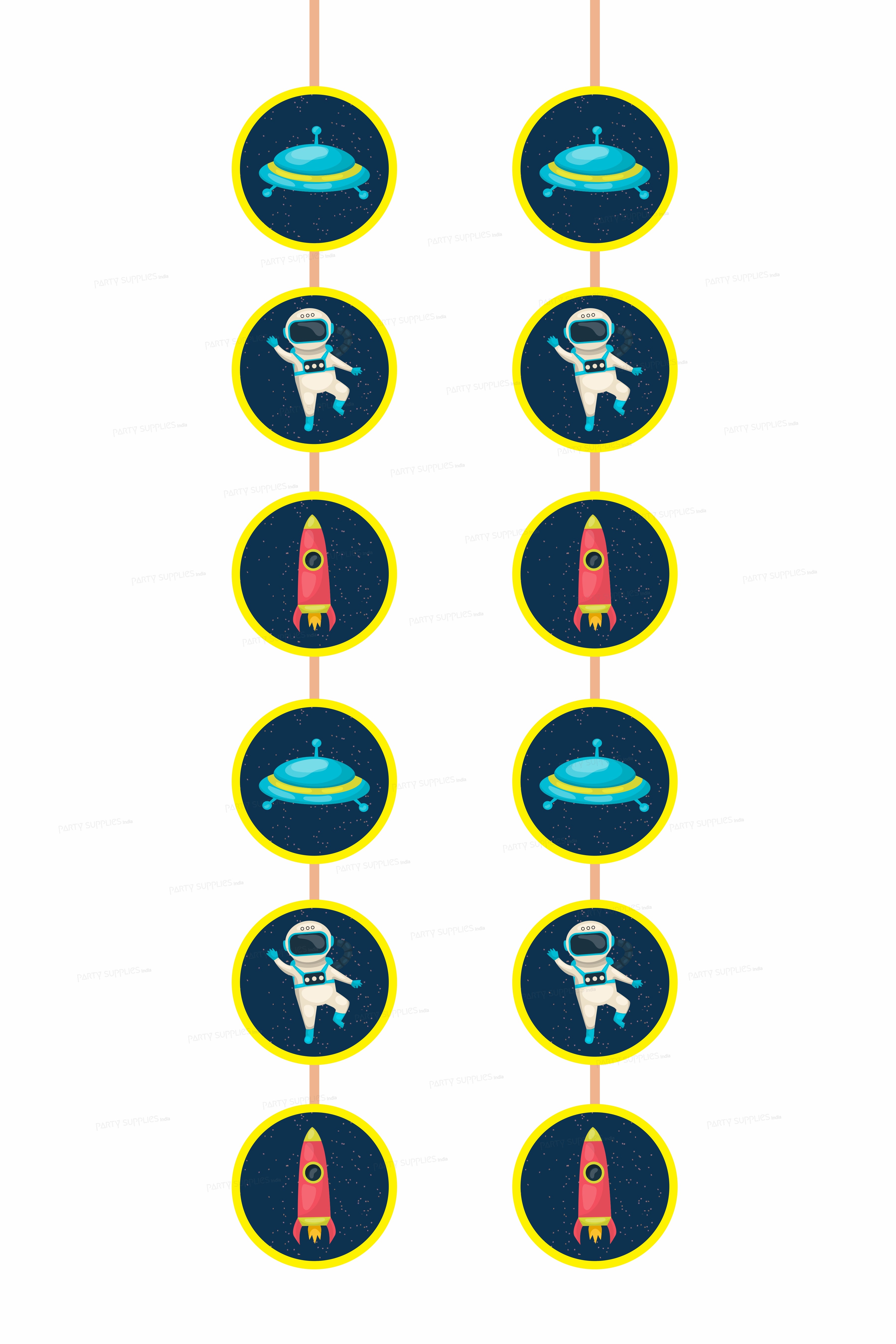 Space Theme Danglers