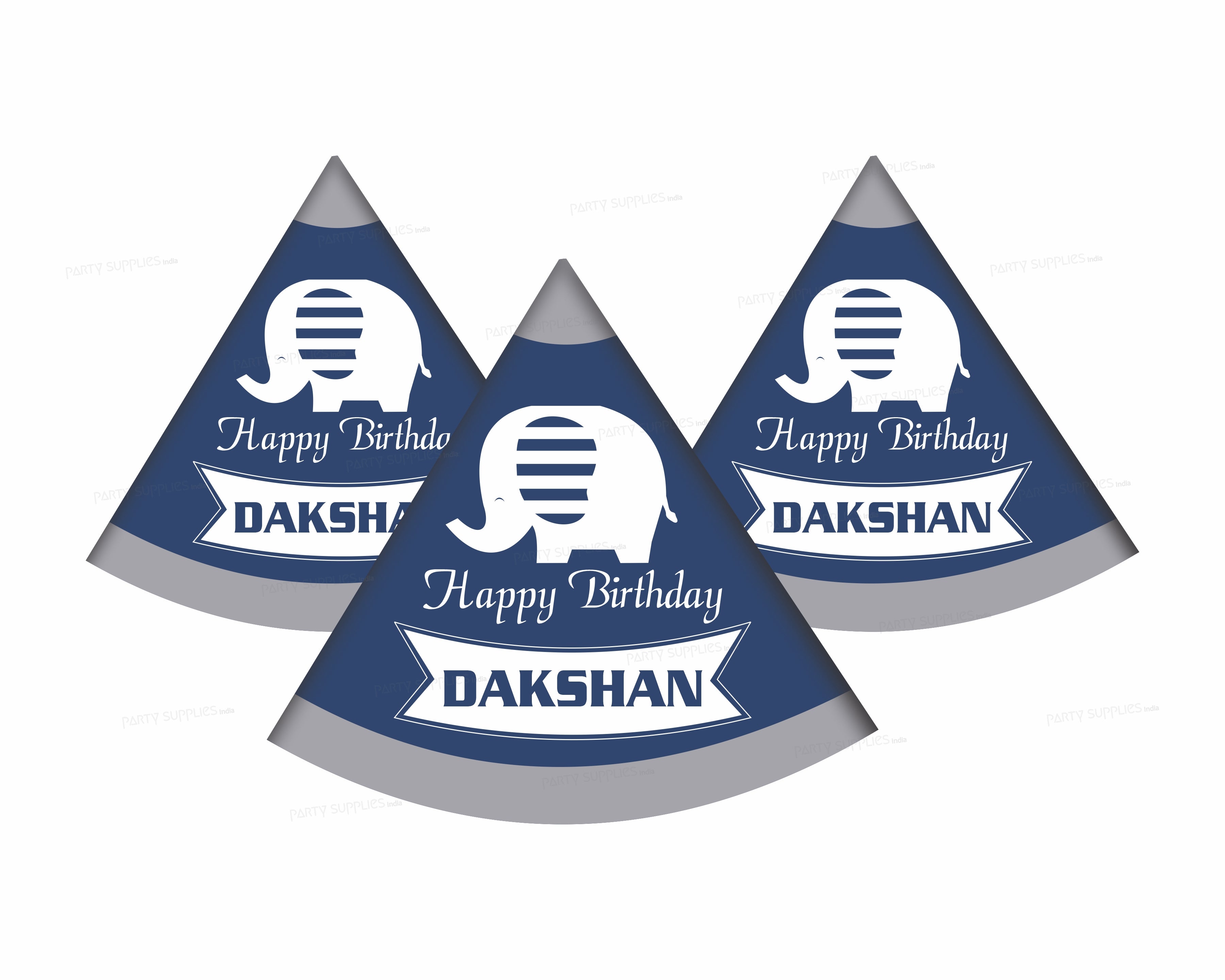 Blue Elephant Theme Hat