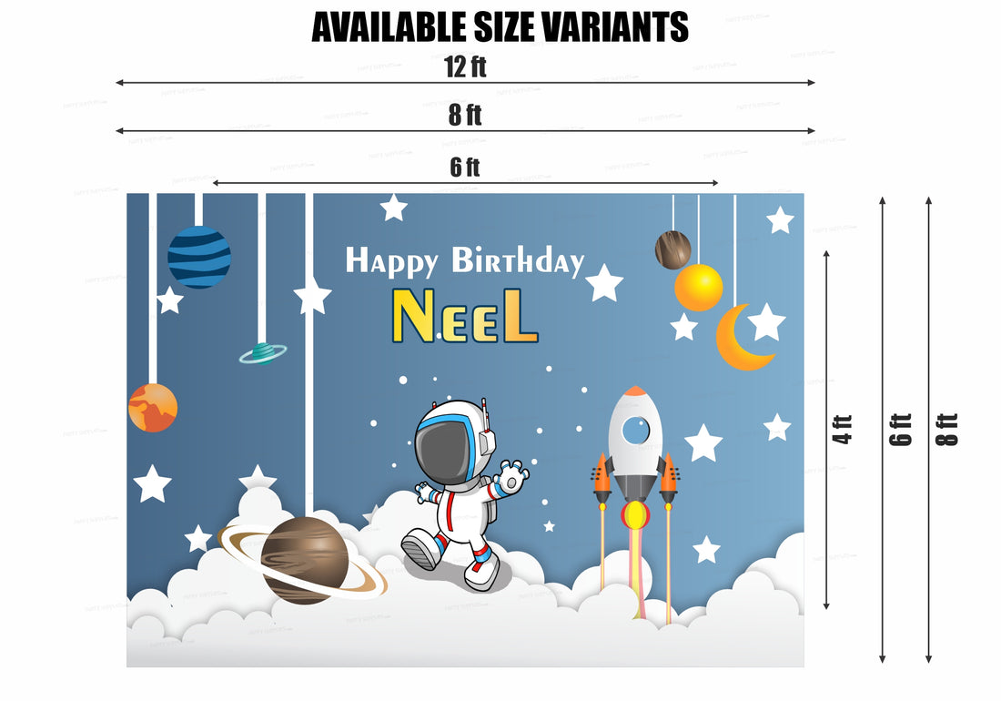 Space theme Backdrop