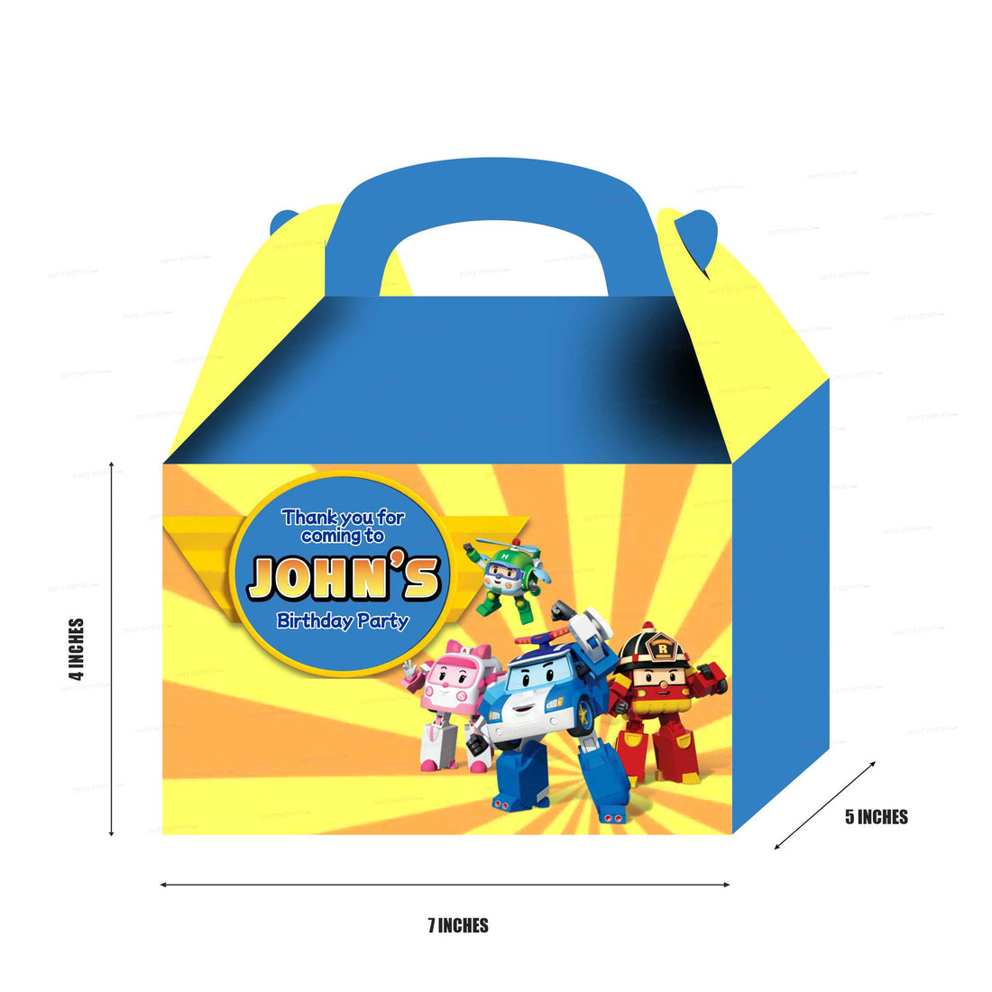 Robopoli Theme Goodie Return Gift Boxes