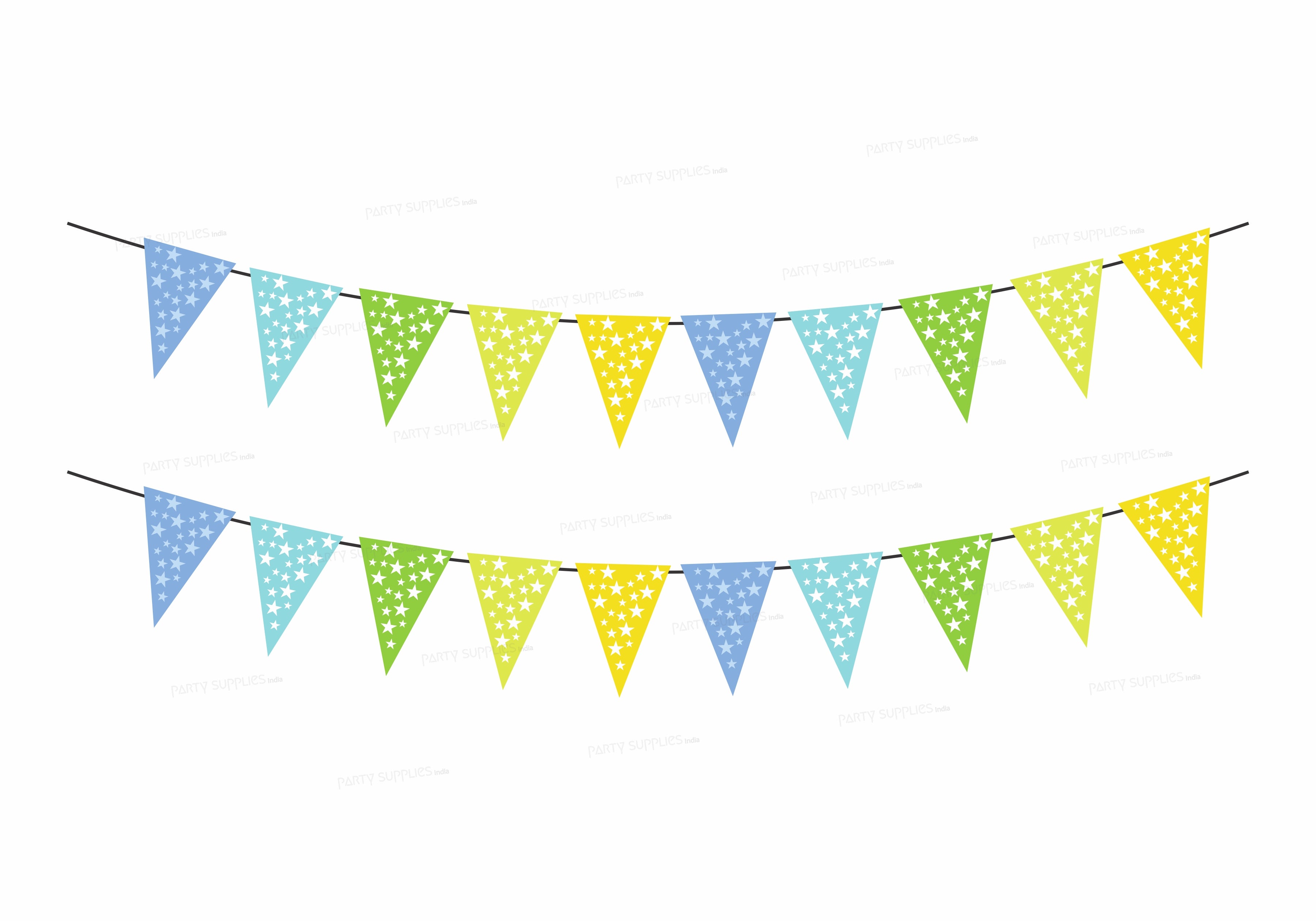 Sunshine Theme Flag Bunting