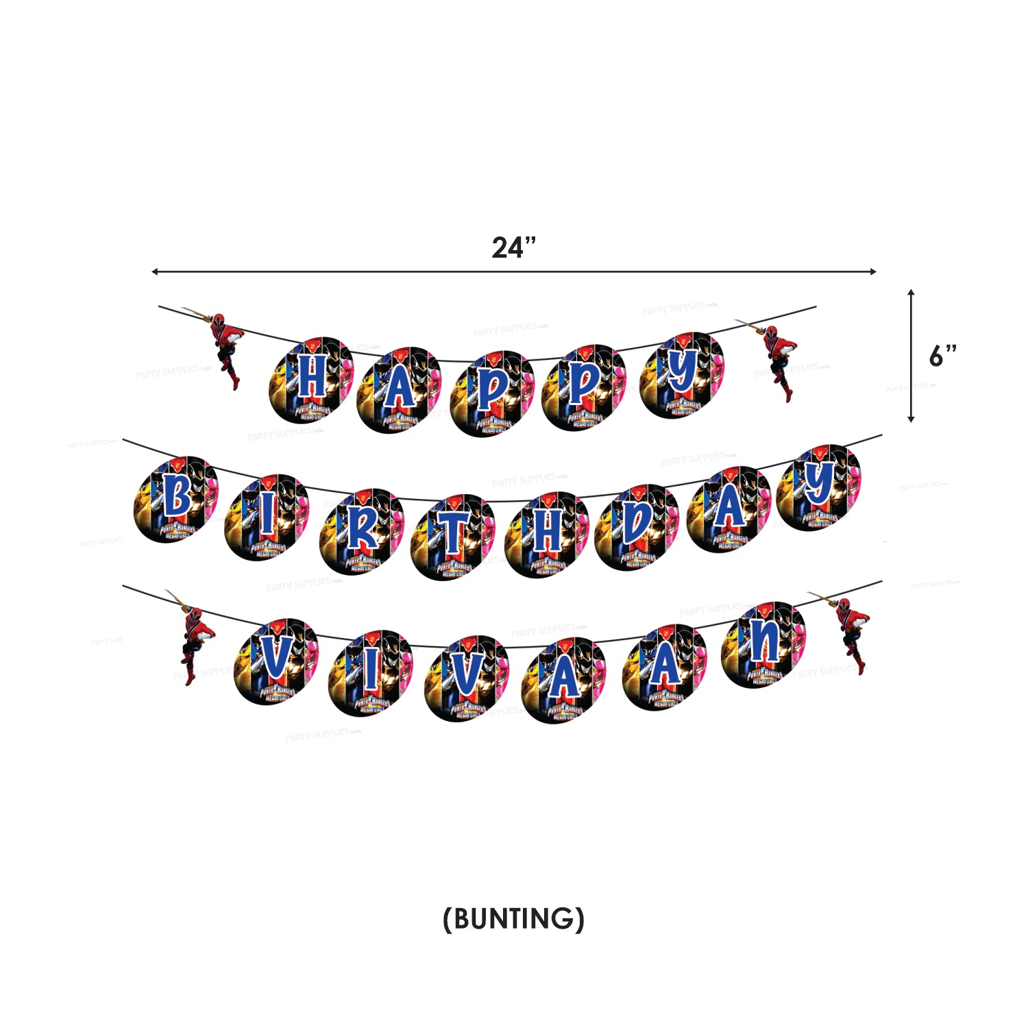 Power Rangers Theme Premium Combo Kit