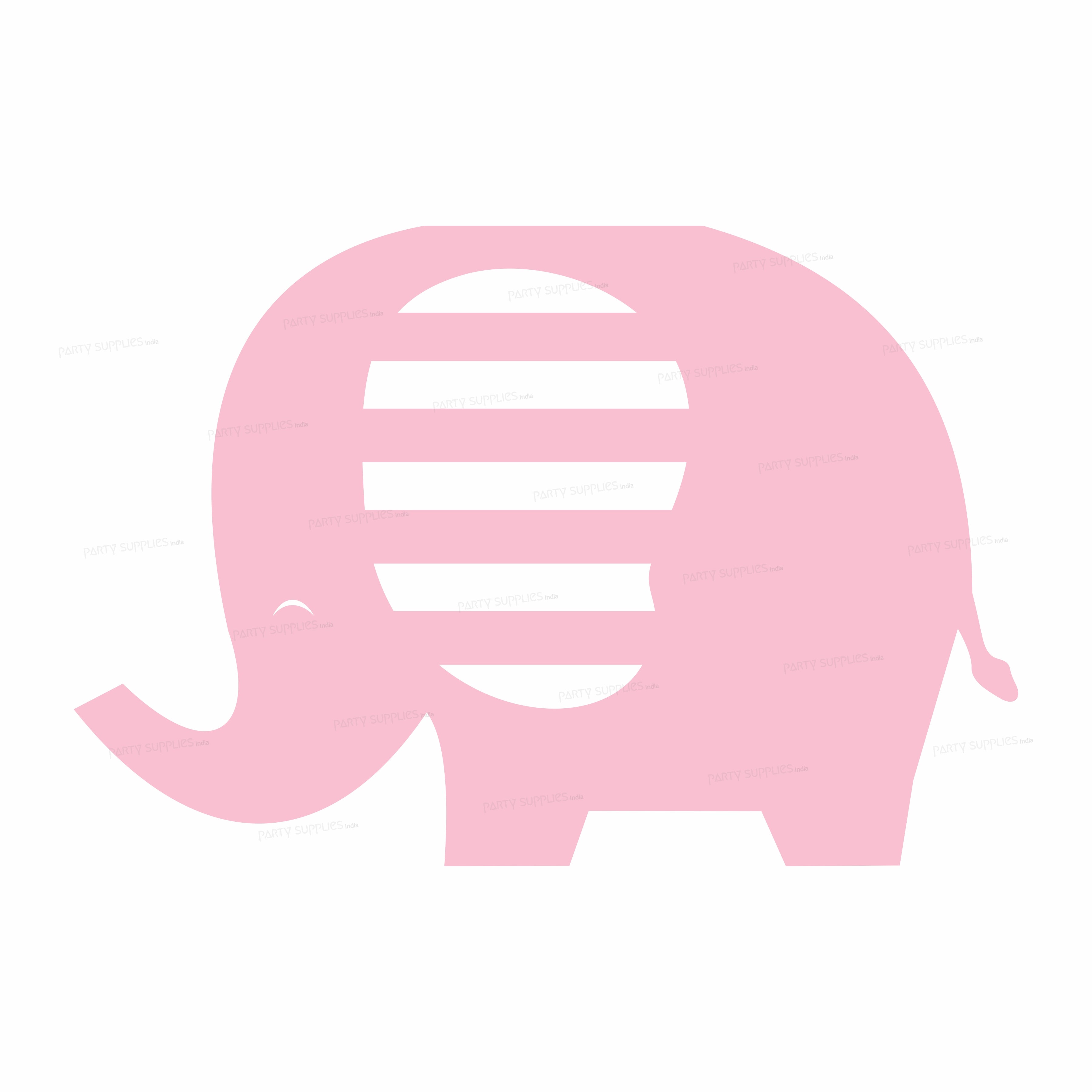Pink Elephant Theme Cutout PNE-04