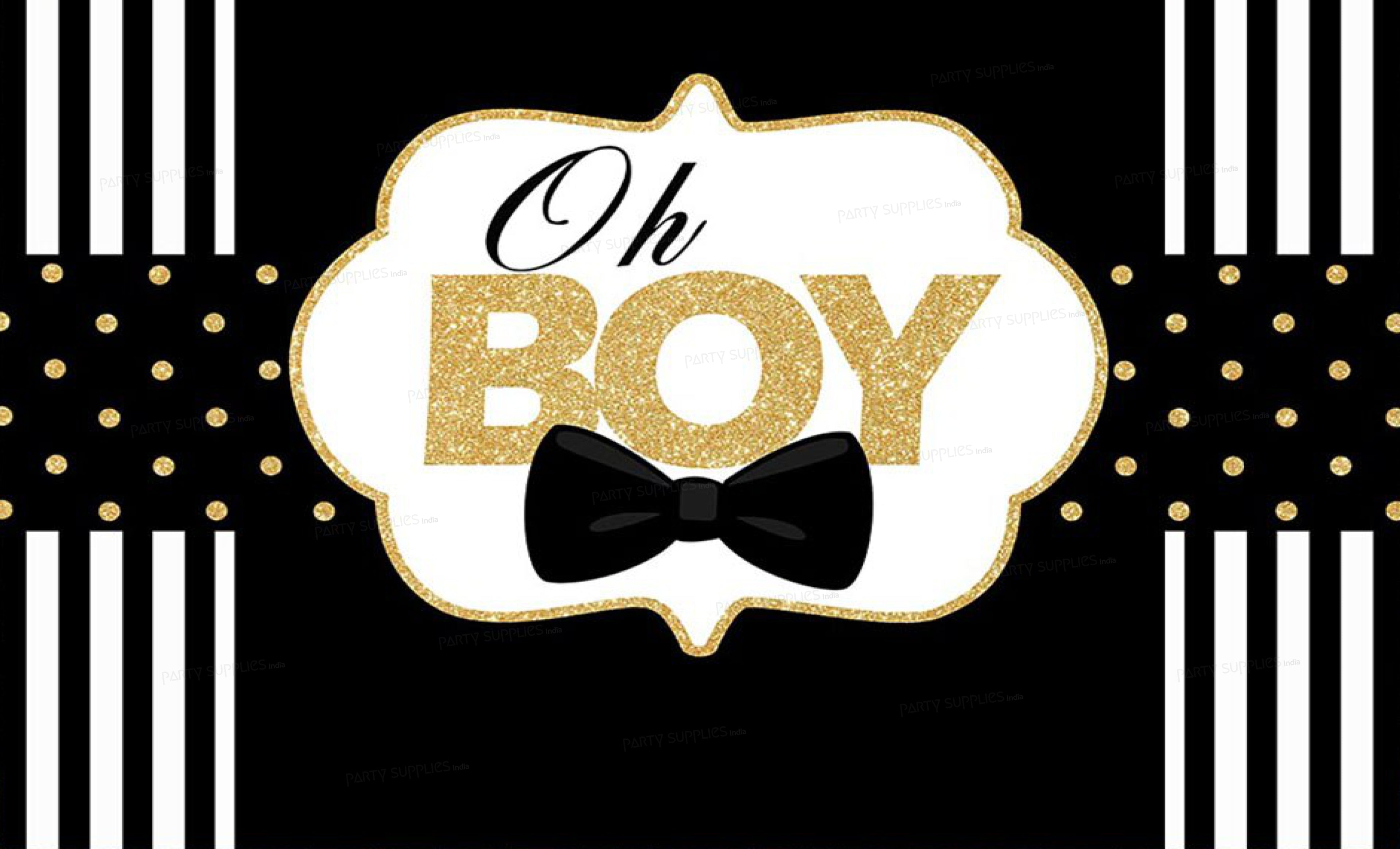 Little Man Theme Personalized Welcome Board