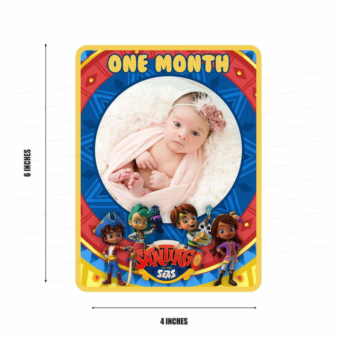 Santiago Theme 12 Months Photo Banner