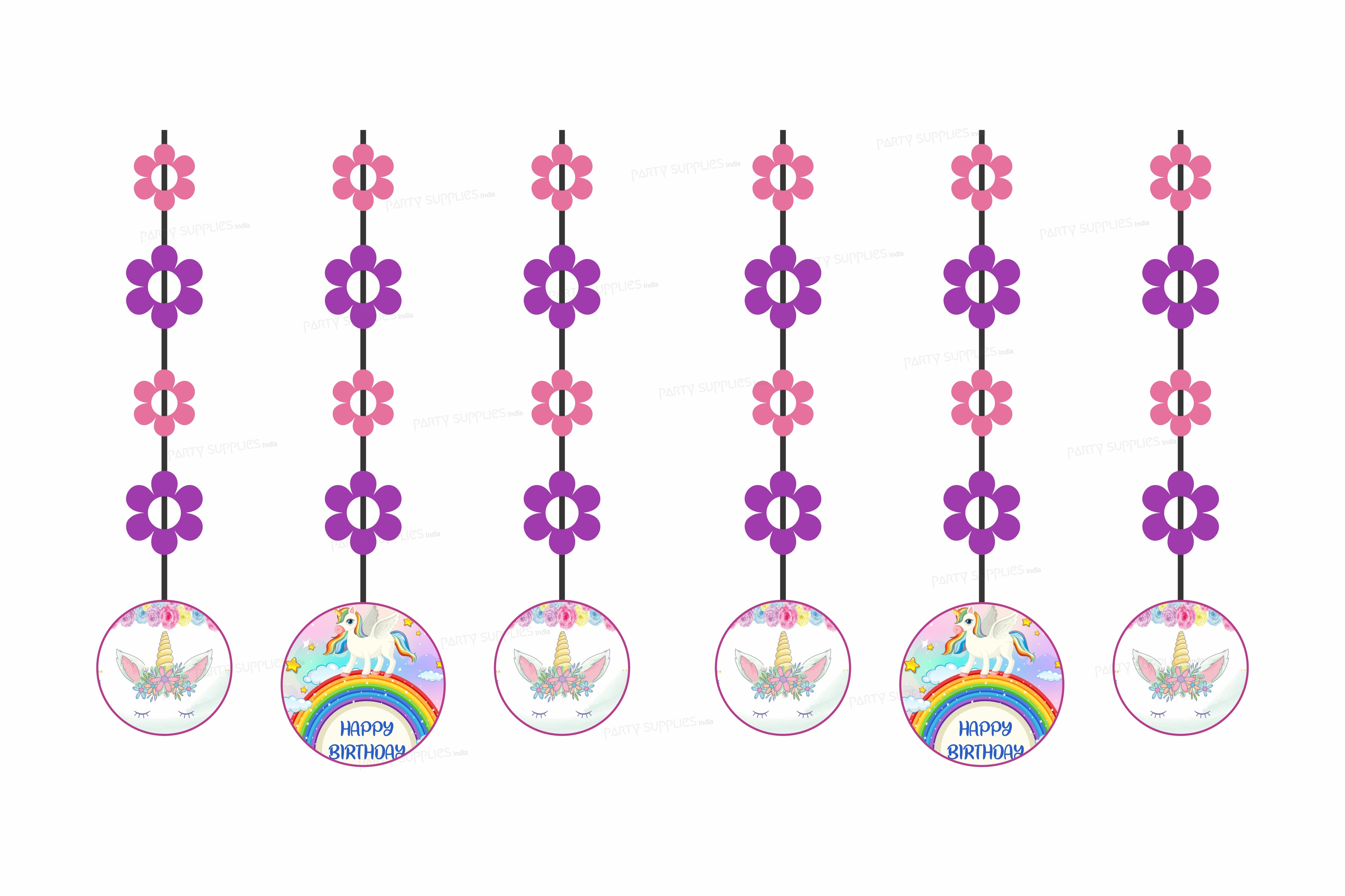 Unicorn Theme Danglers