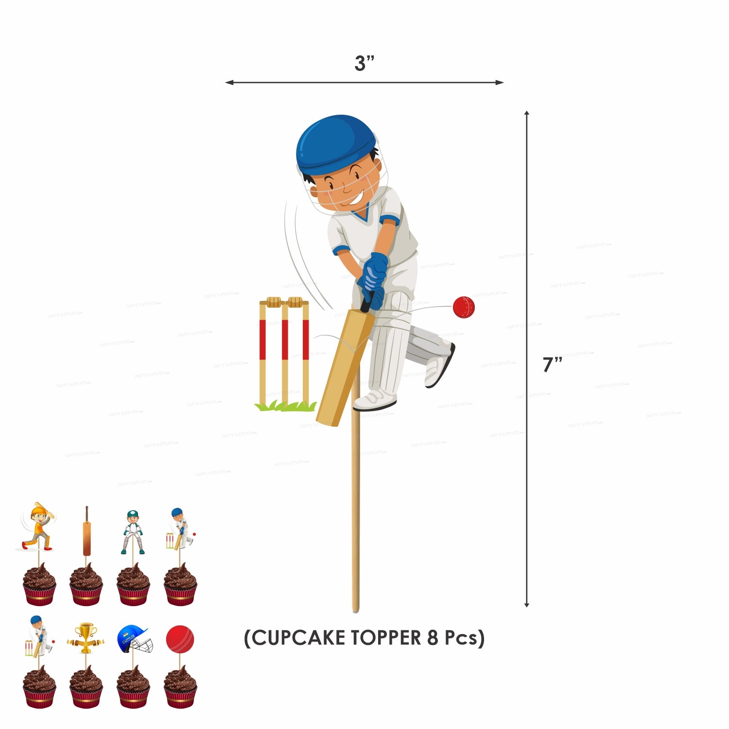 Cricket Theme Preferred Kit