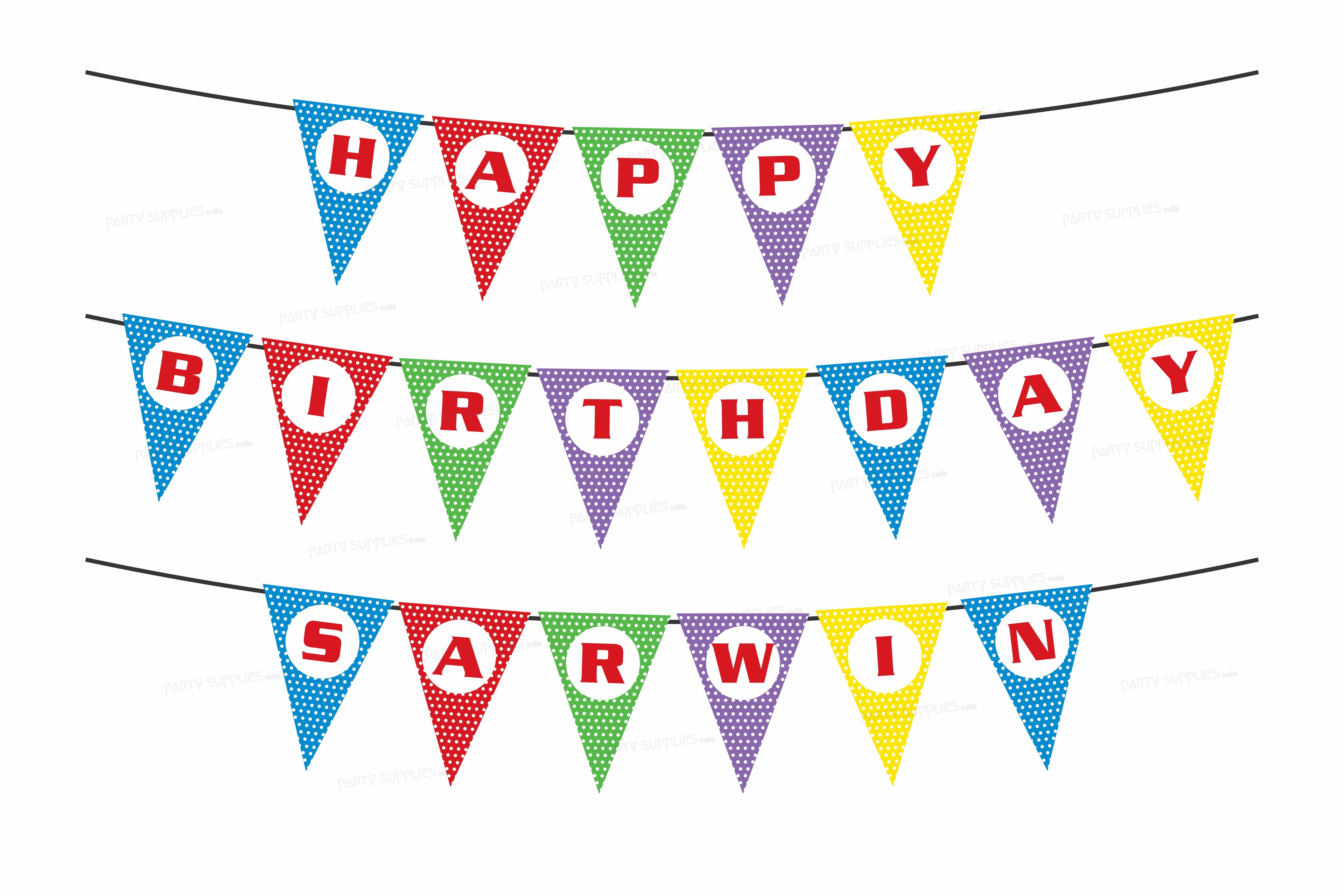 Sunshine Theme Boy Flag Hanging