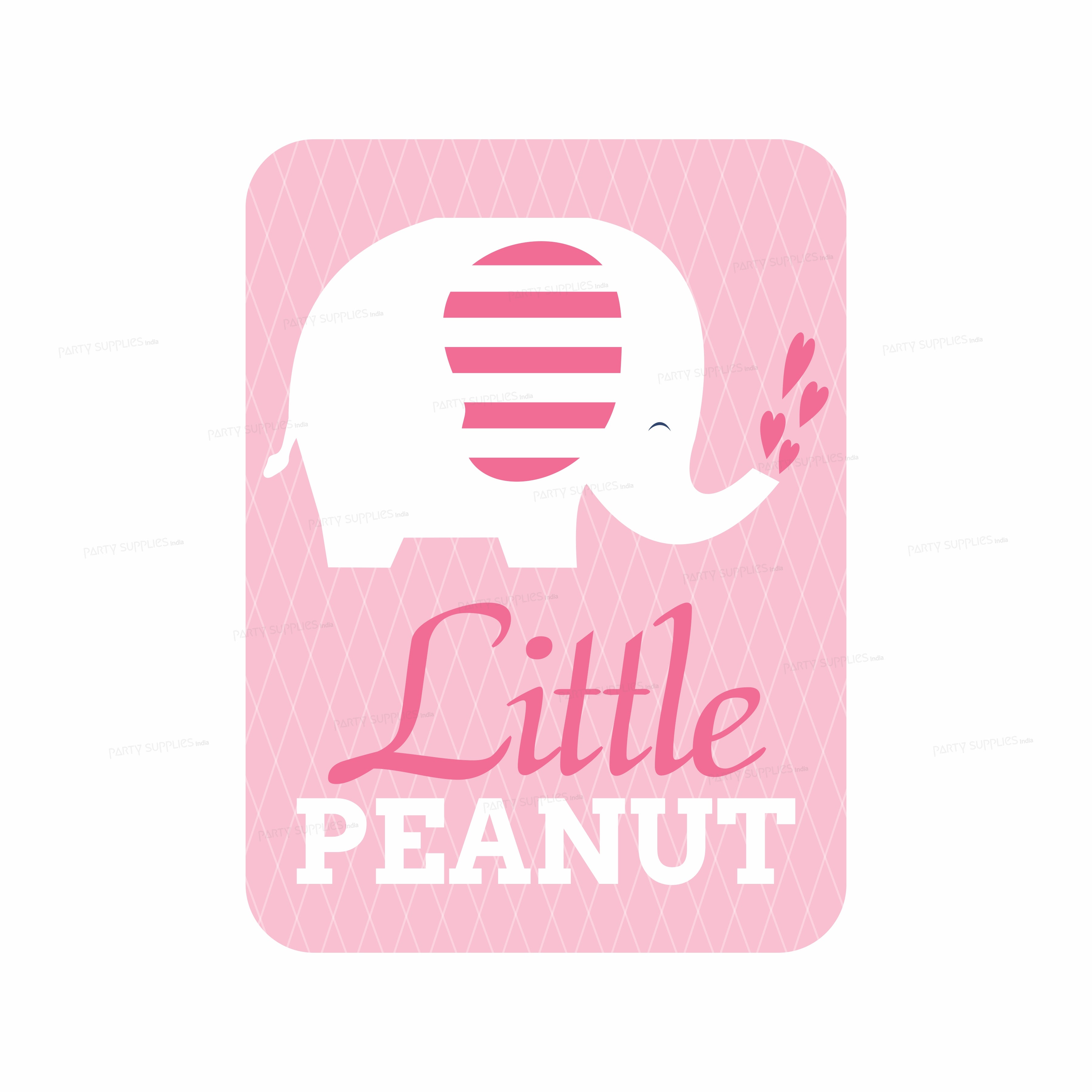 Pink Elephant Theme Cutout PNE-06