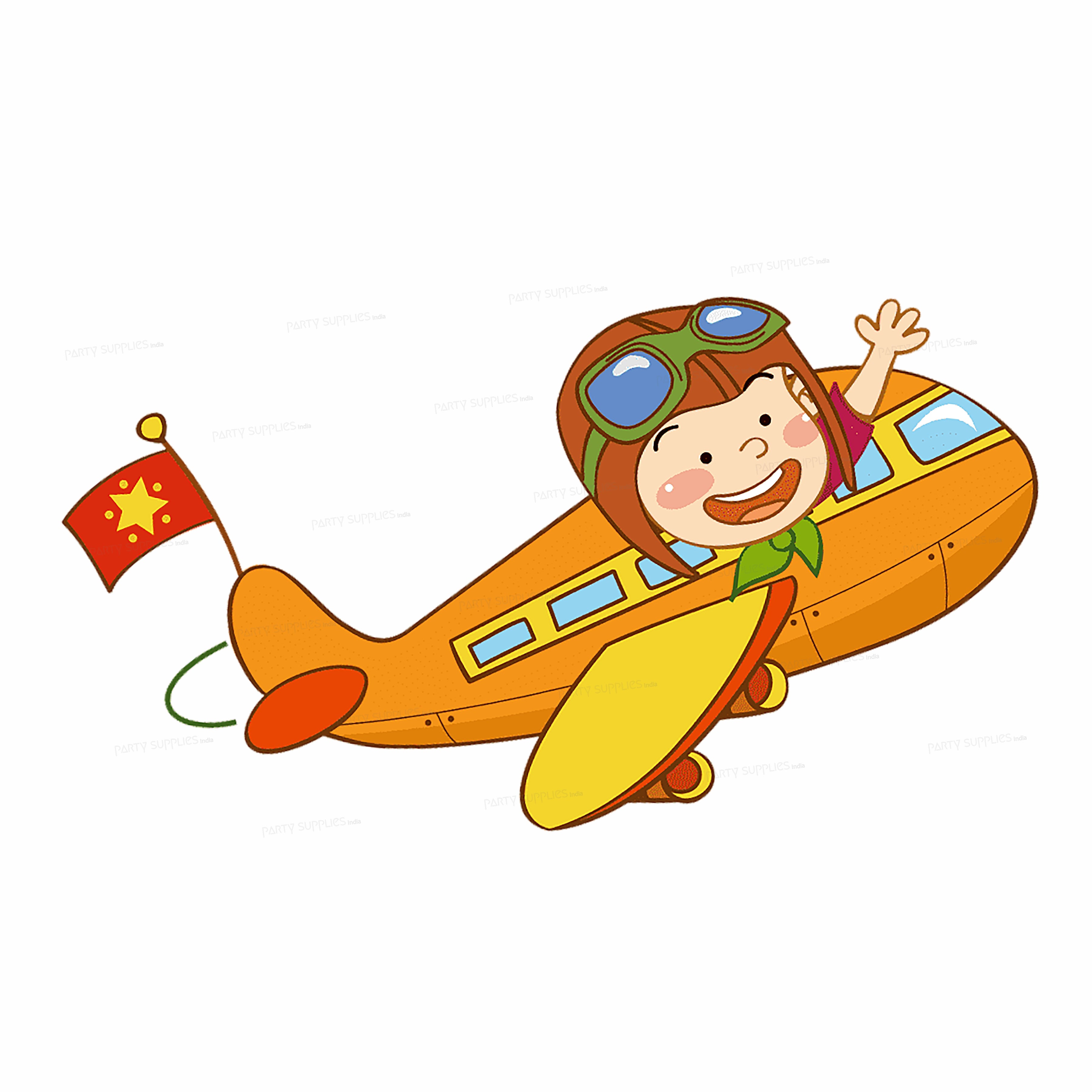 Aeroplane Theme Cutout AER-06