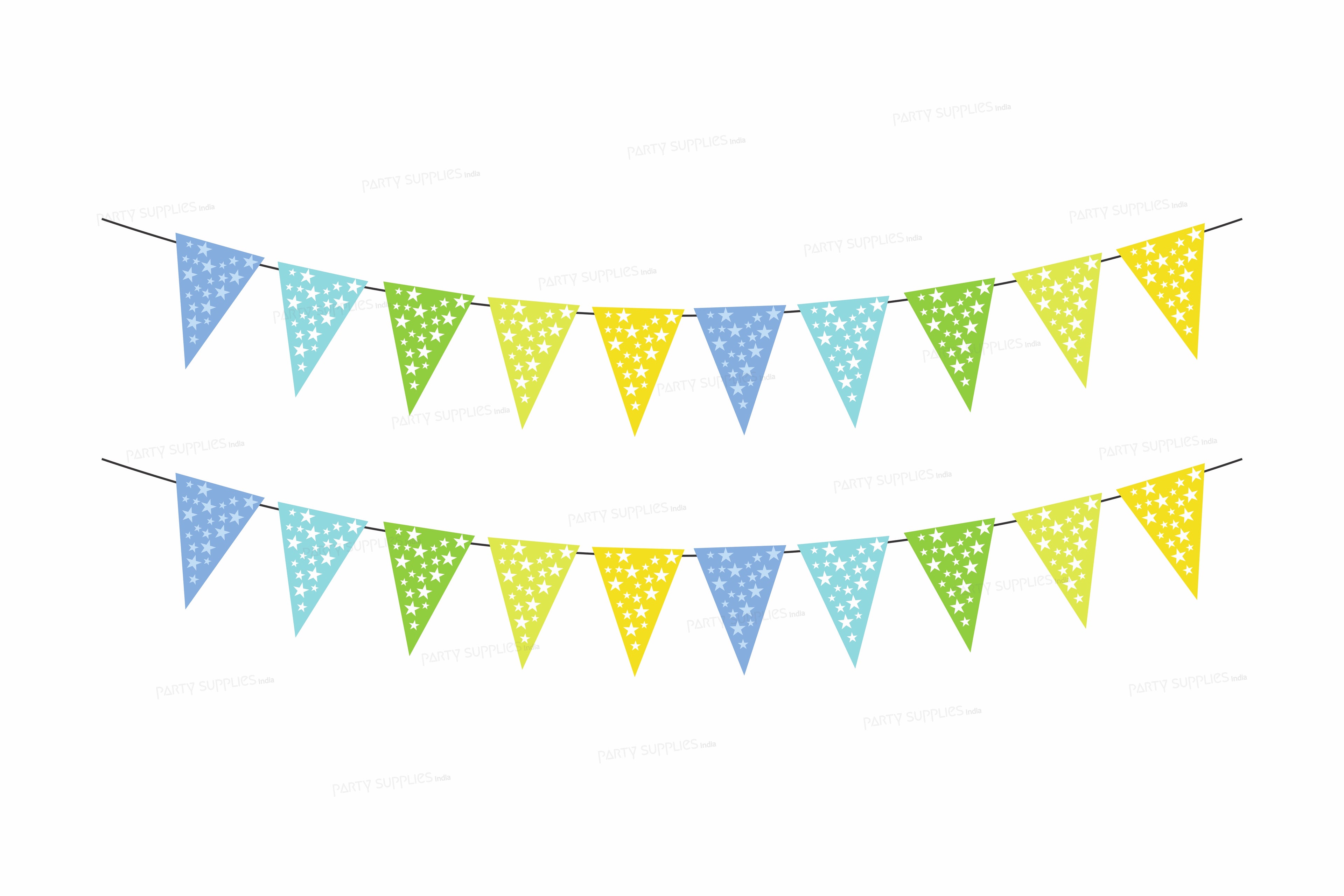 Sunshine Theme Girl Flag Hanging