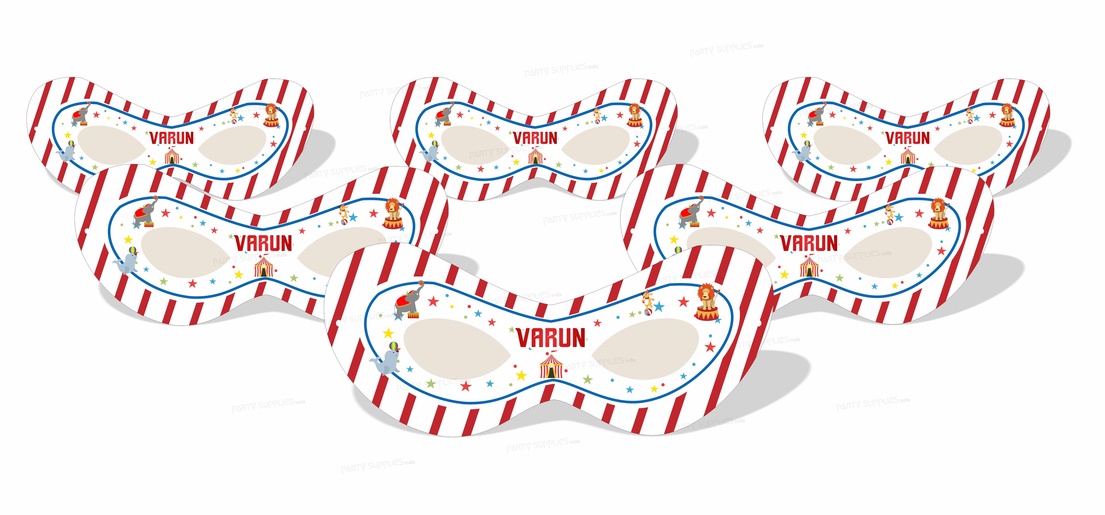 Circus Theme Eye Mask