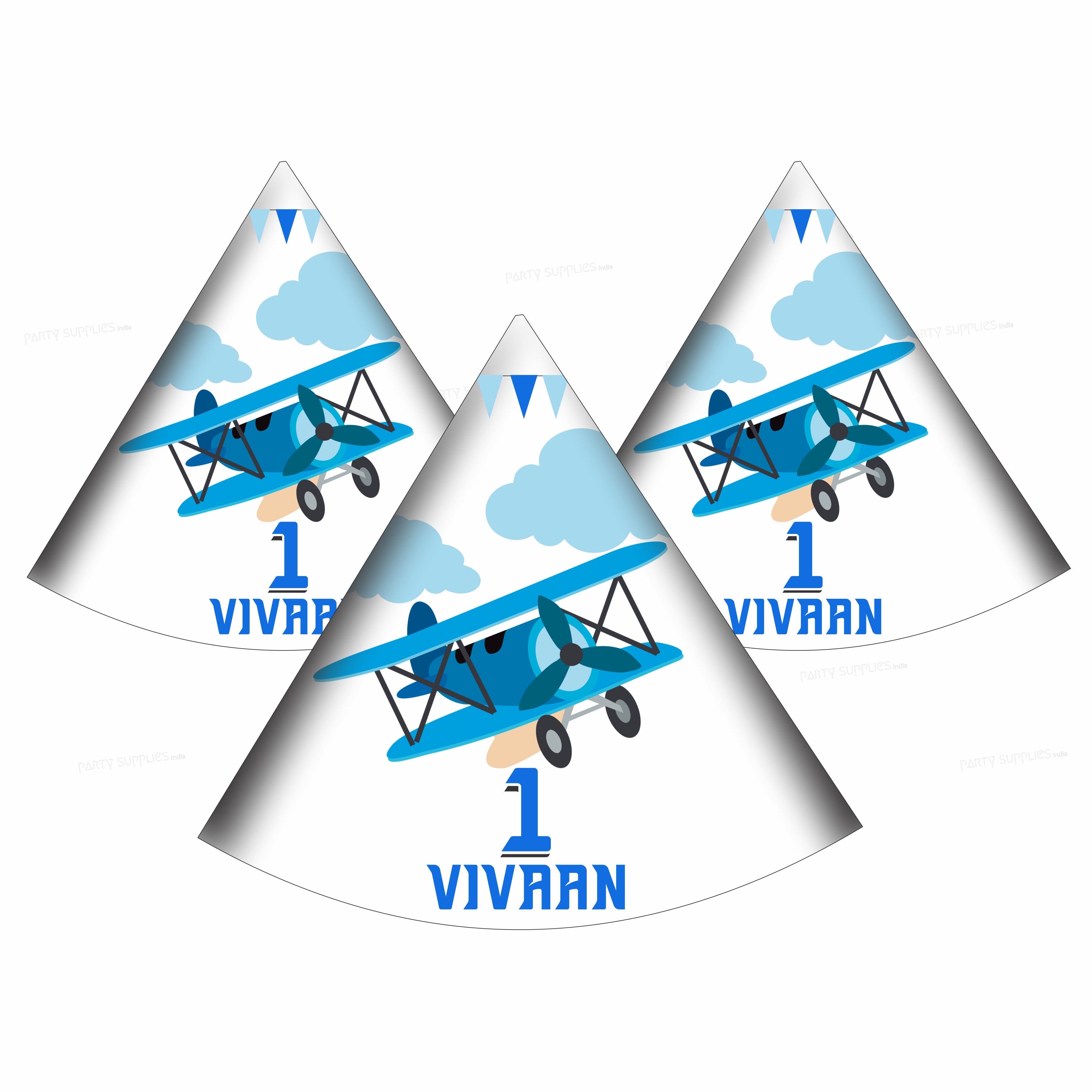 Aeroplane Theme Personalized Hat