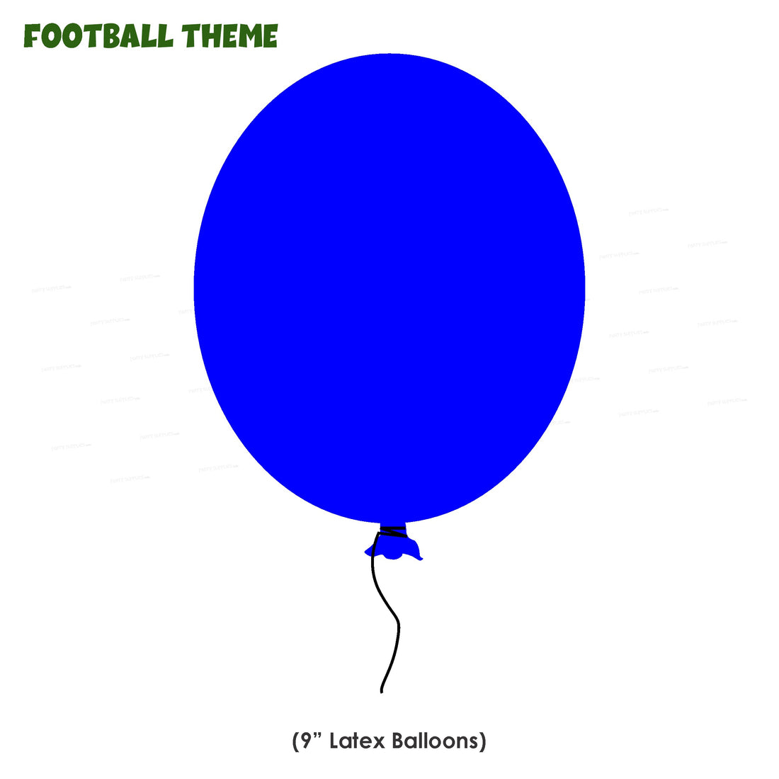 Football Theme Colour 30 Pcs. Balloons