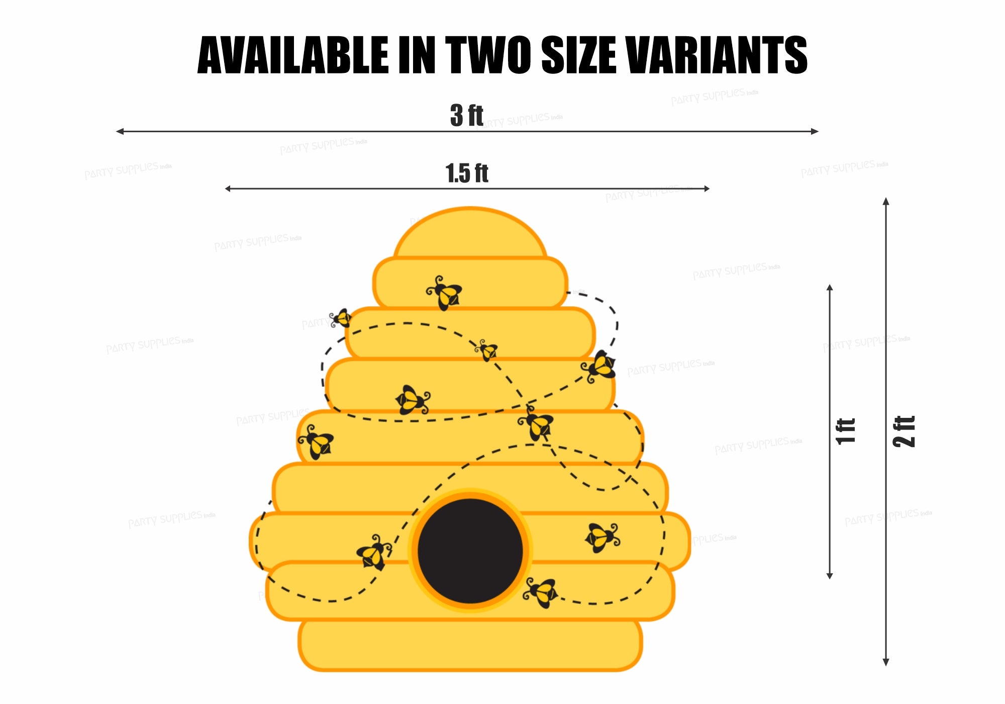 Bumble Bee Theme Cutout BMB-03