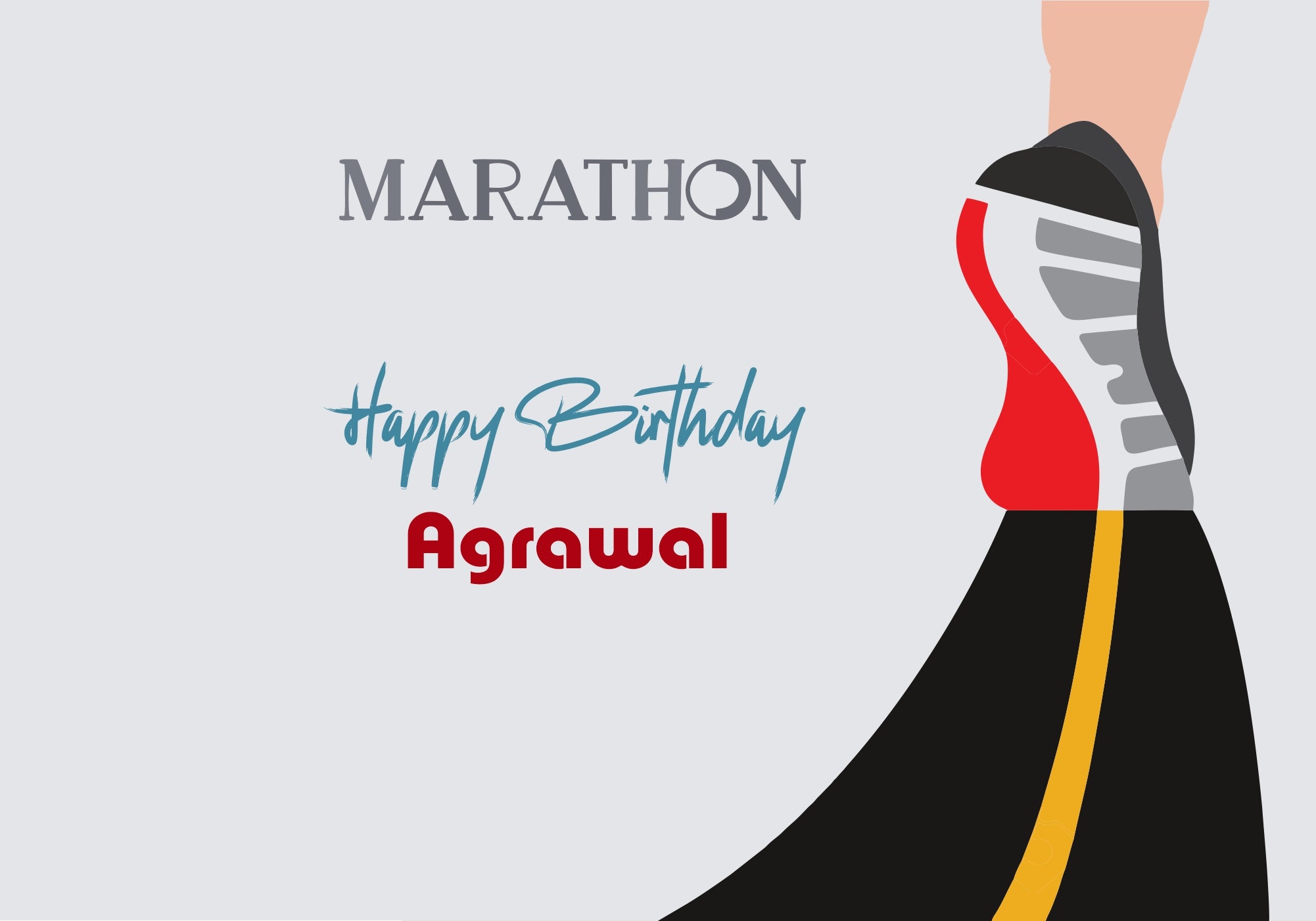 Marathon Theme Exculsive Backdrop