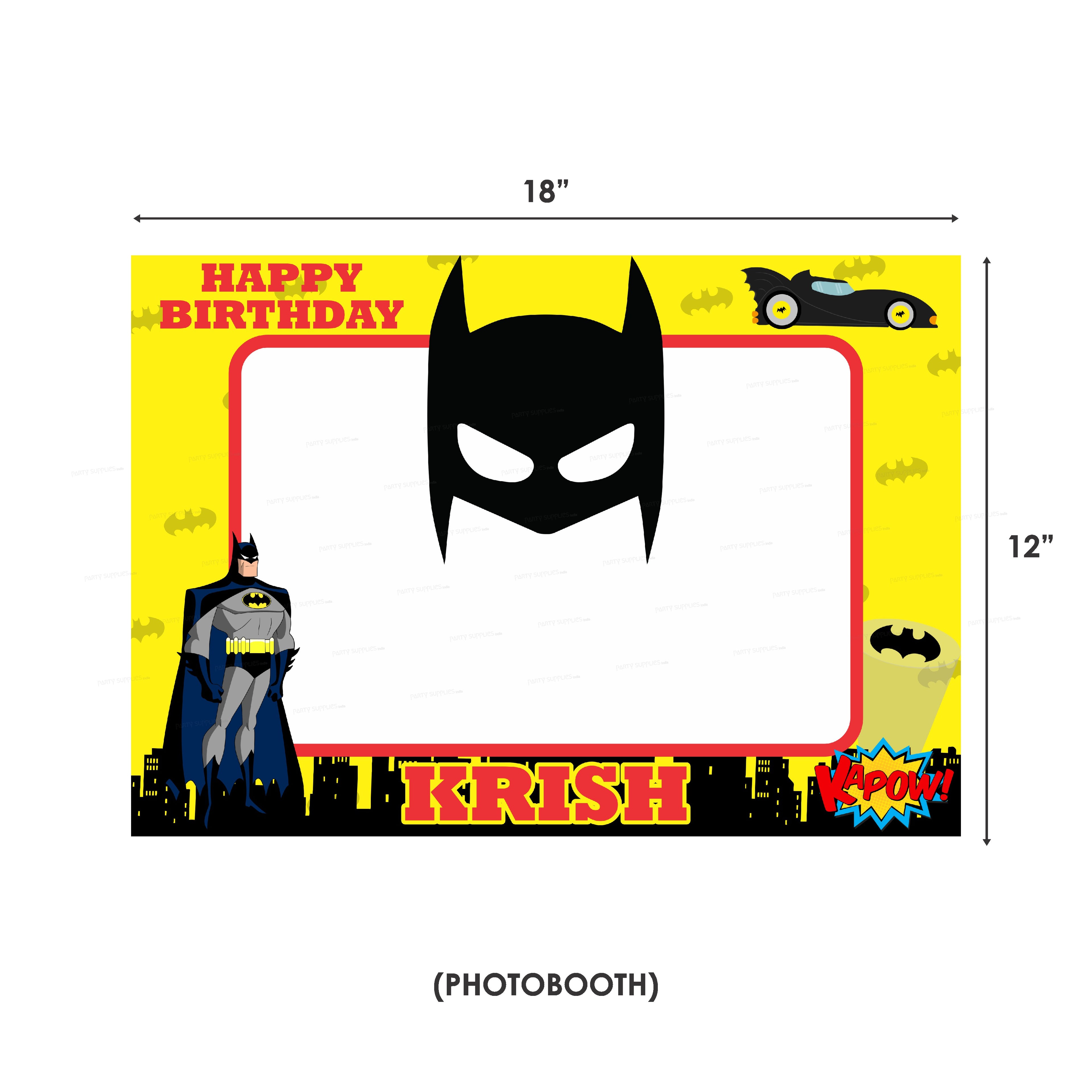 Batman Theme Exclusive Combo Kit - image 8 of 11 | Party Supplies India