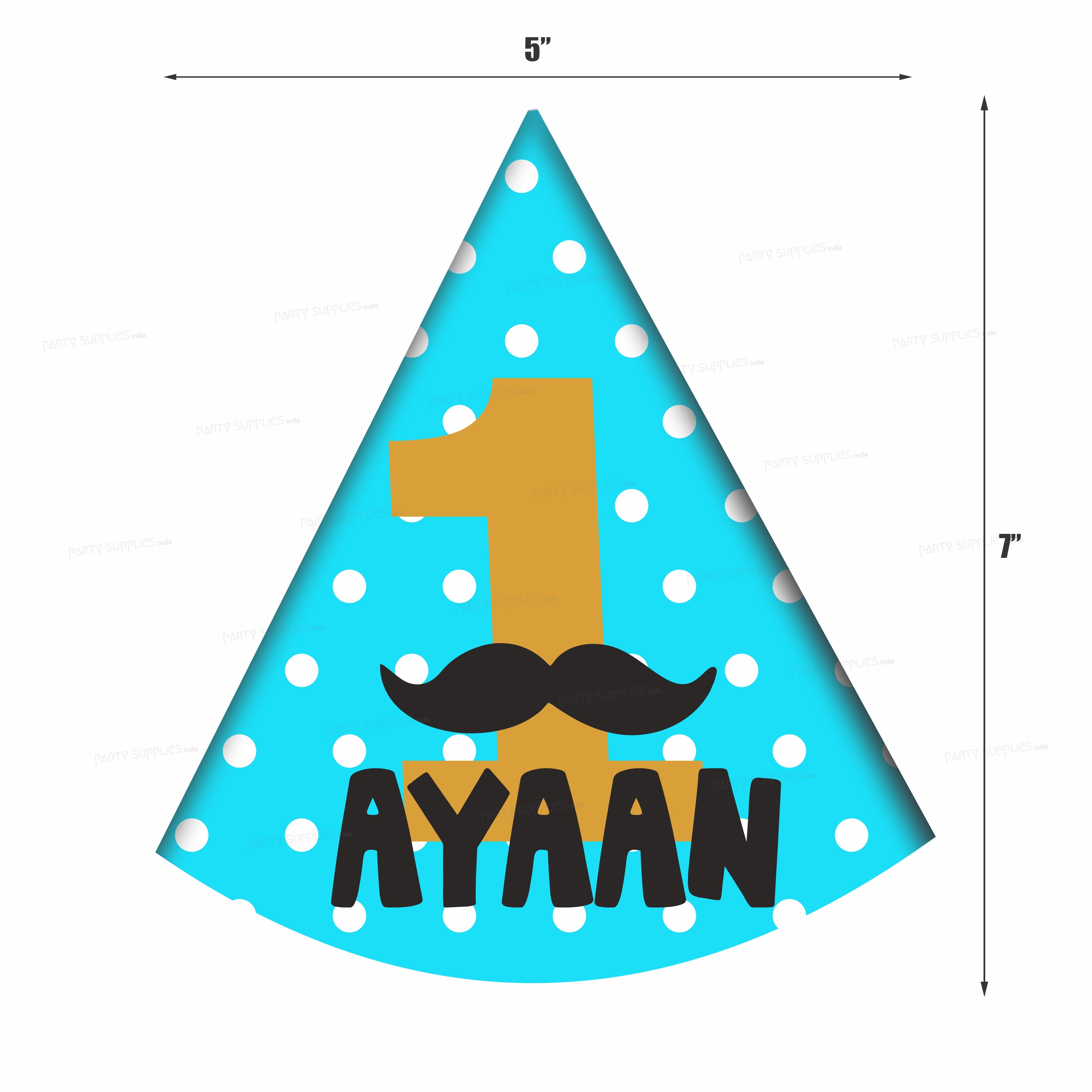 Little Man Theme Customized Hat