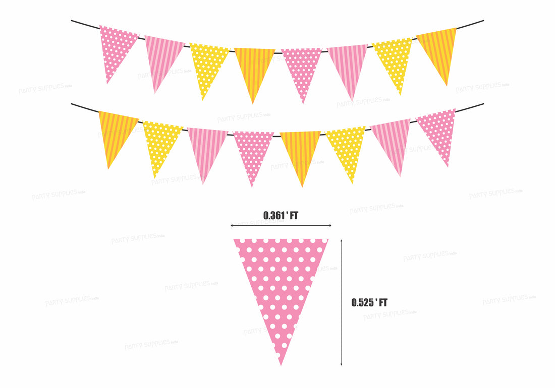 Duck Theme Girl Flag Hanging