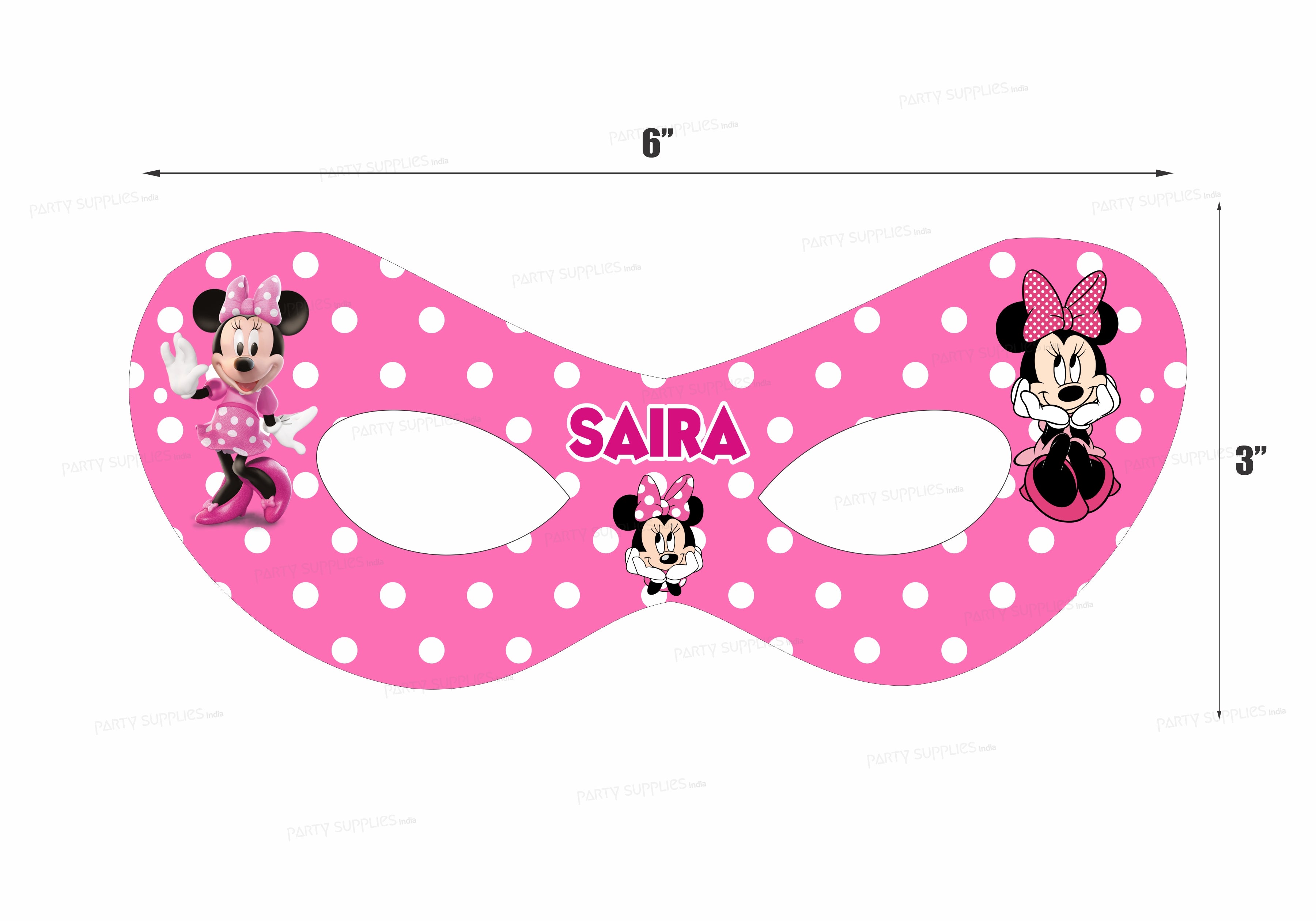Minnie Mouse Theme Eye Mask