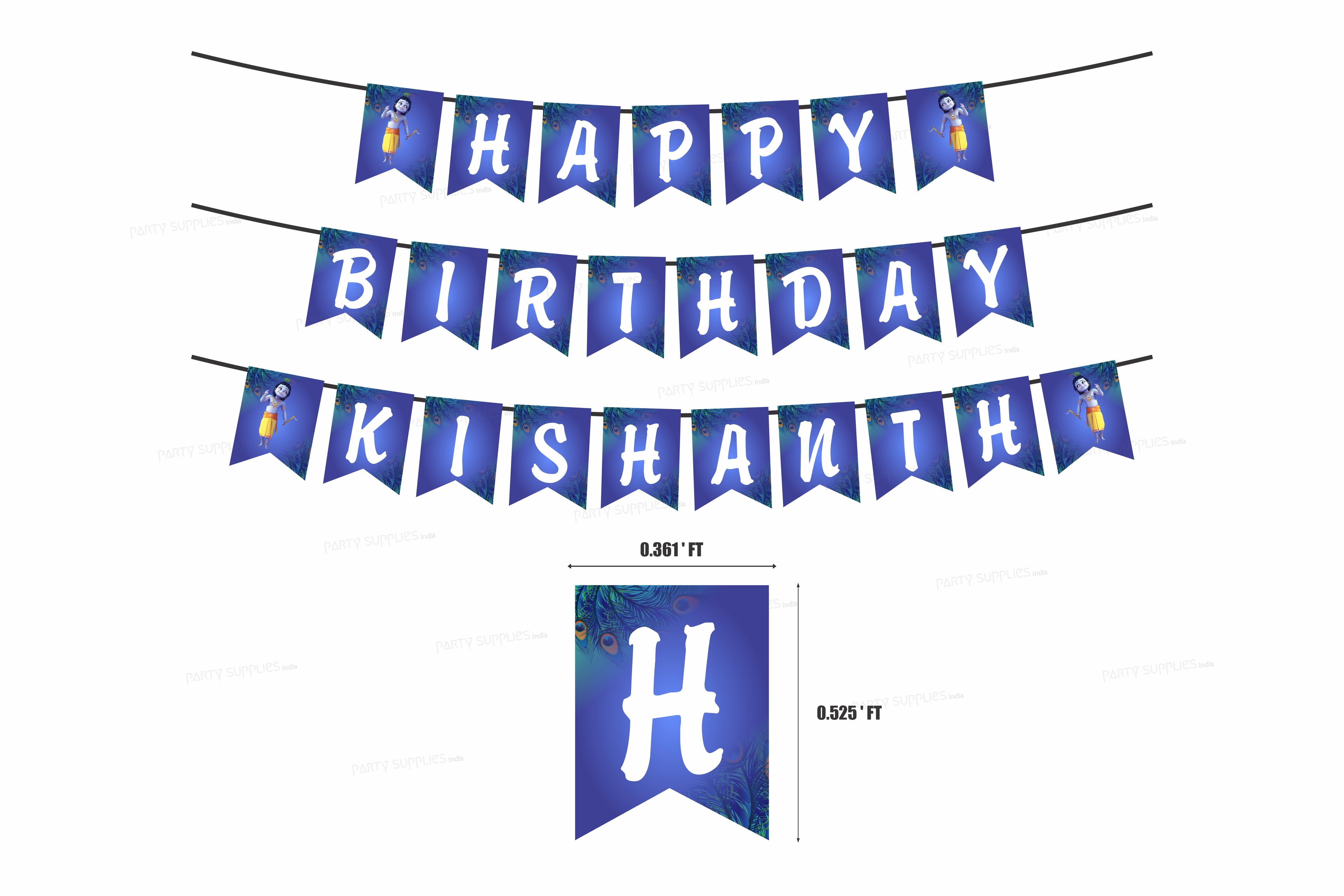 Little Krishna Blue Theme Hanging