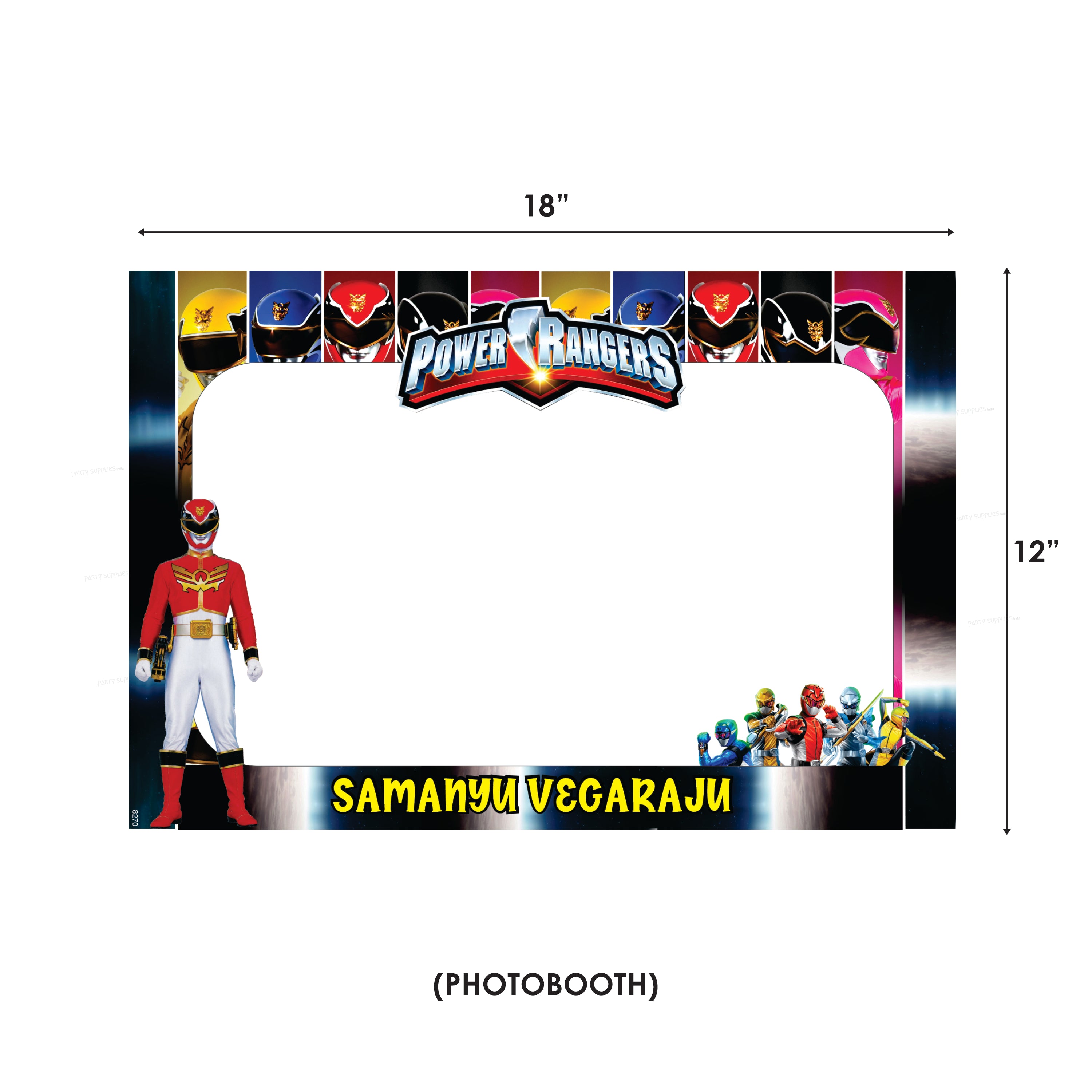 Power Rangers Theme Exclusive Combo Kit