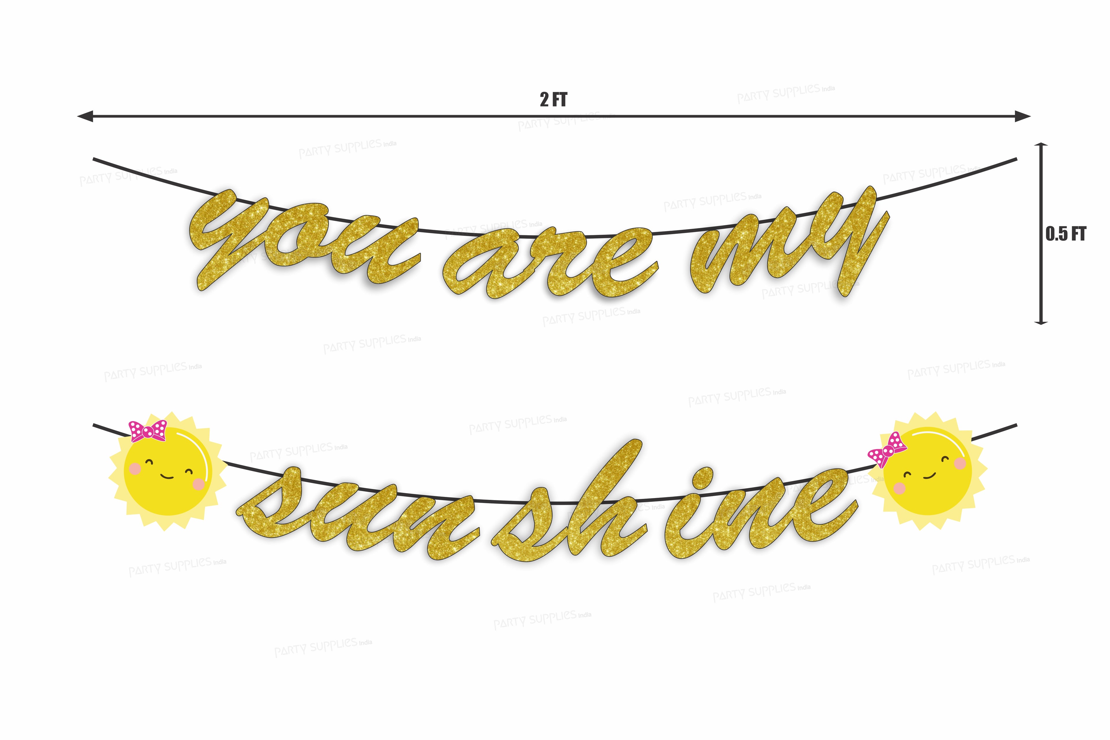 Sunshine Theme Girl Customized Hanging