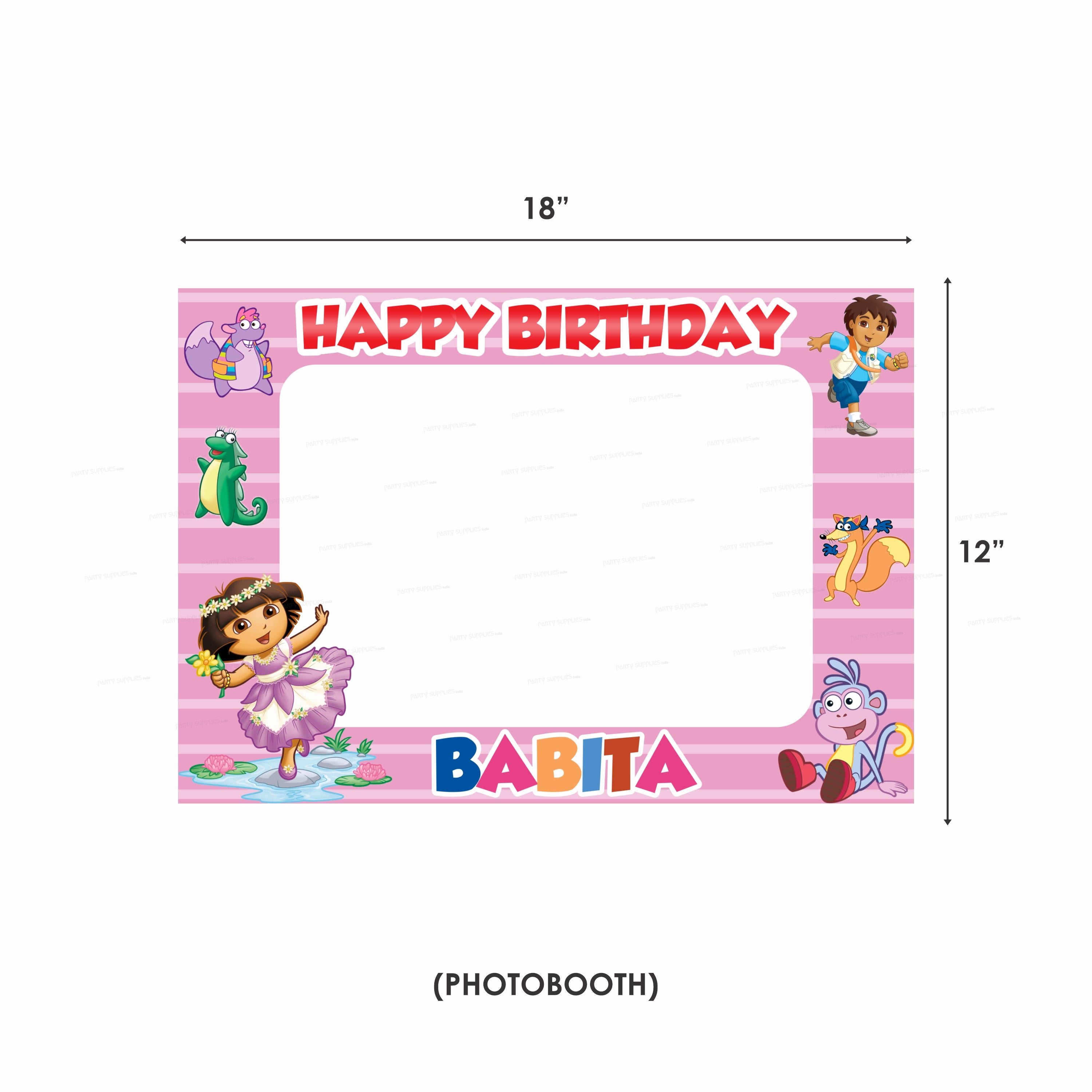 Dora The Explorer Theme Exclusive Kit
