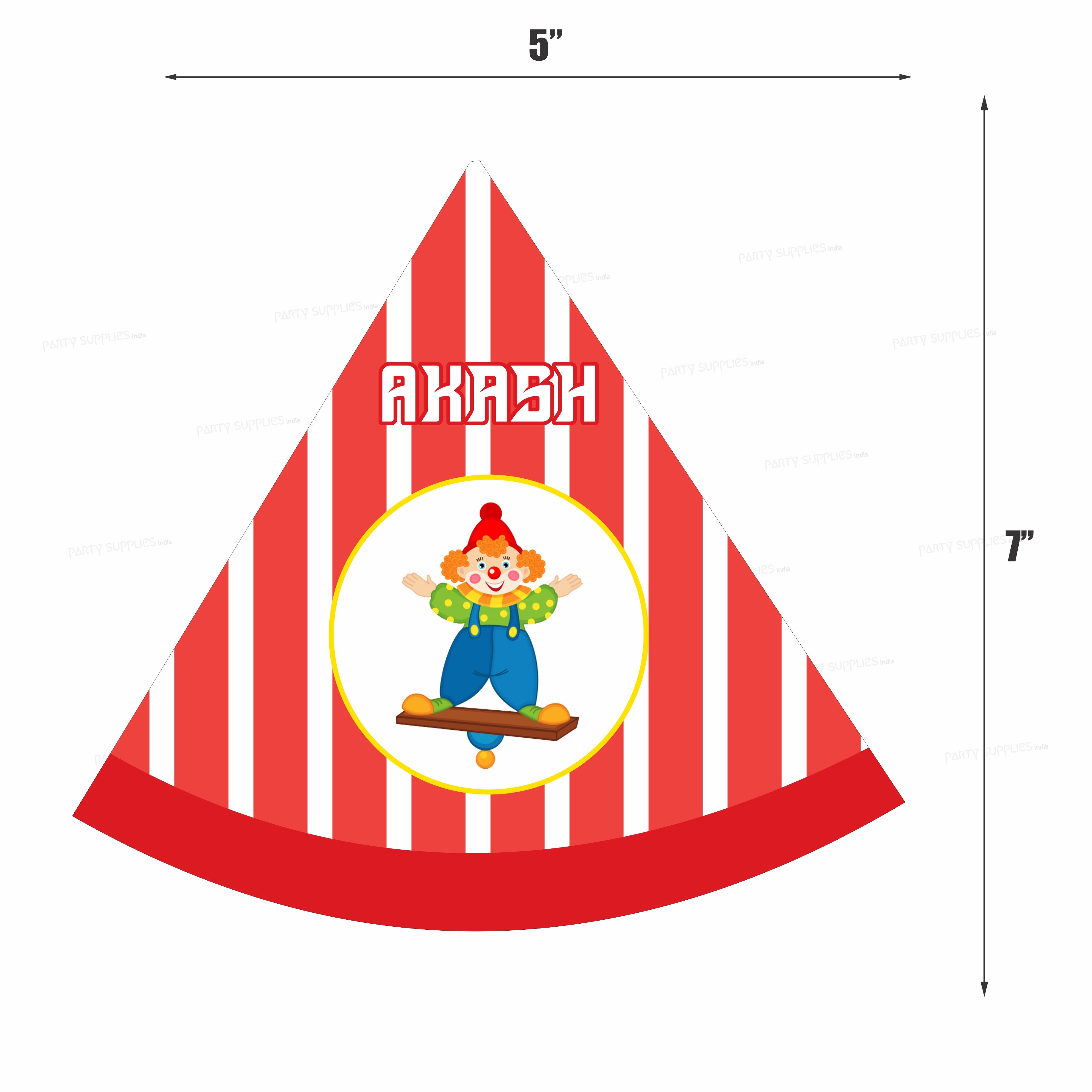 Circus Theme Customized Hat