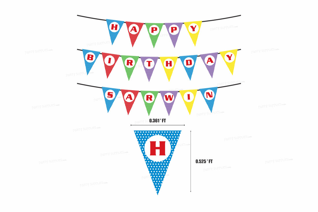 Sunshine Theme Boy Flag Hanging