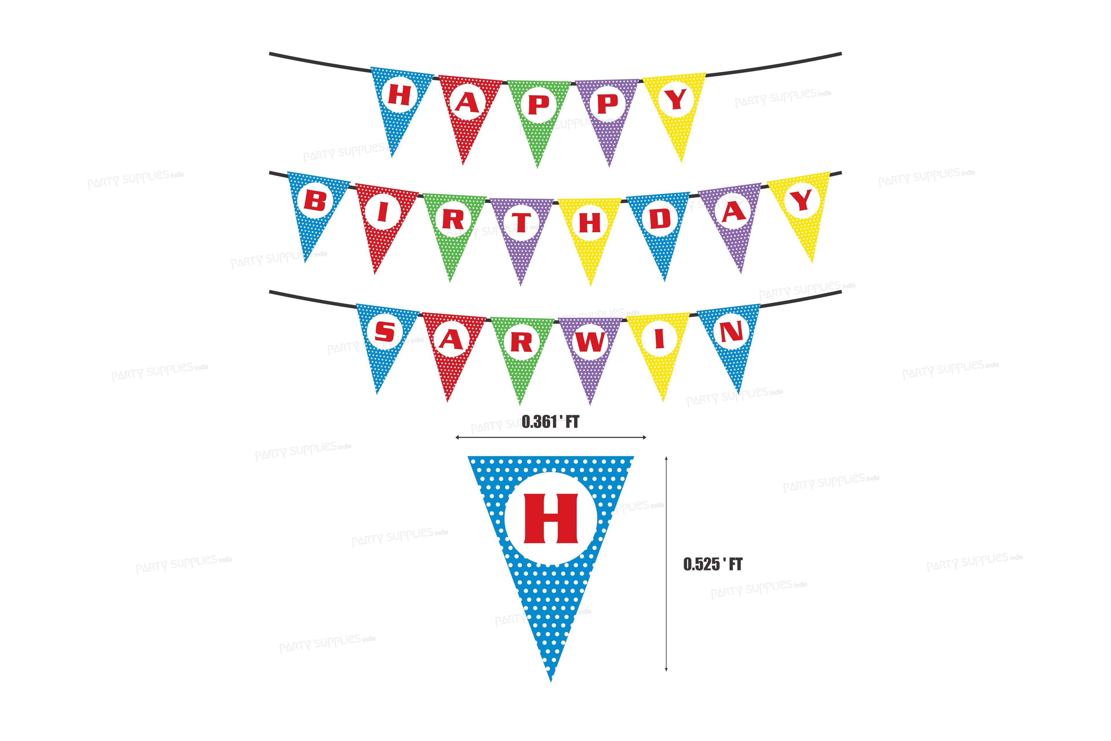 Sunshine Theme Boy Flag Hanging