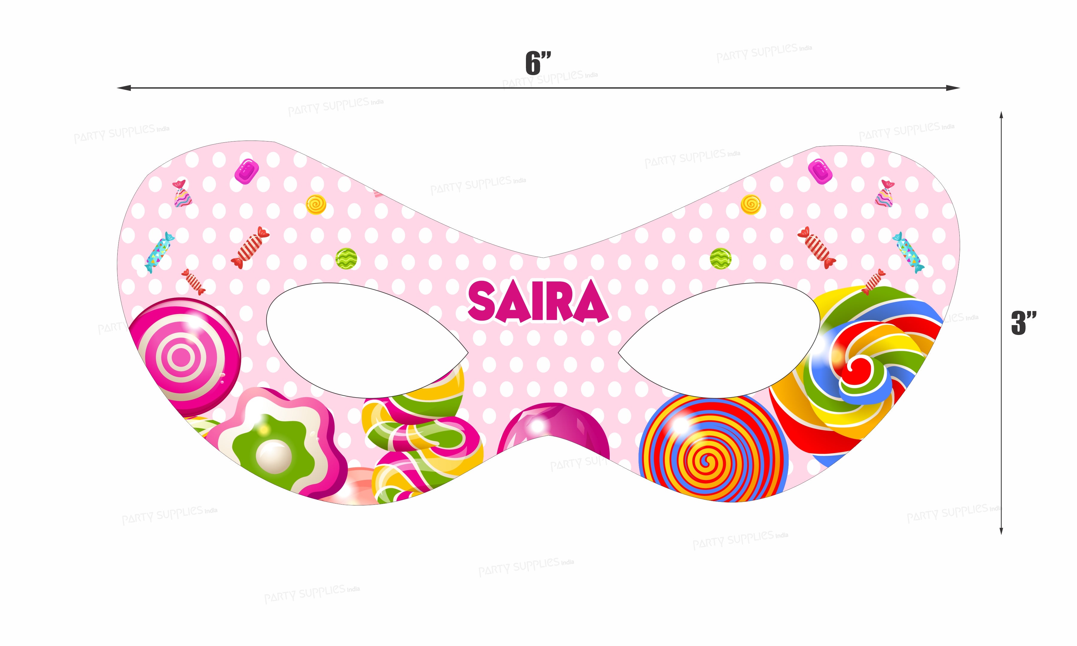 Candy Theme Eye Mask