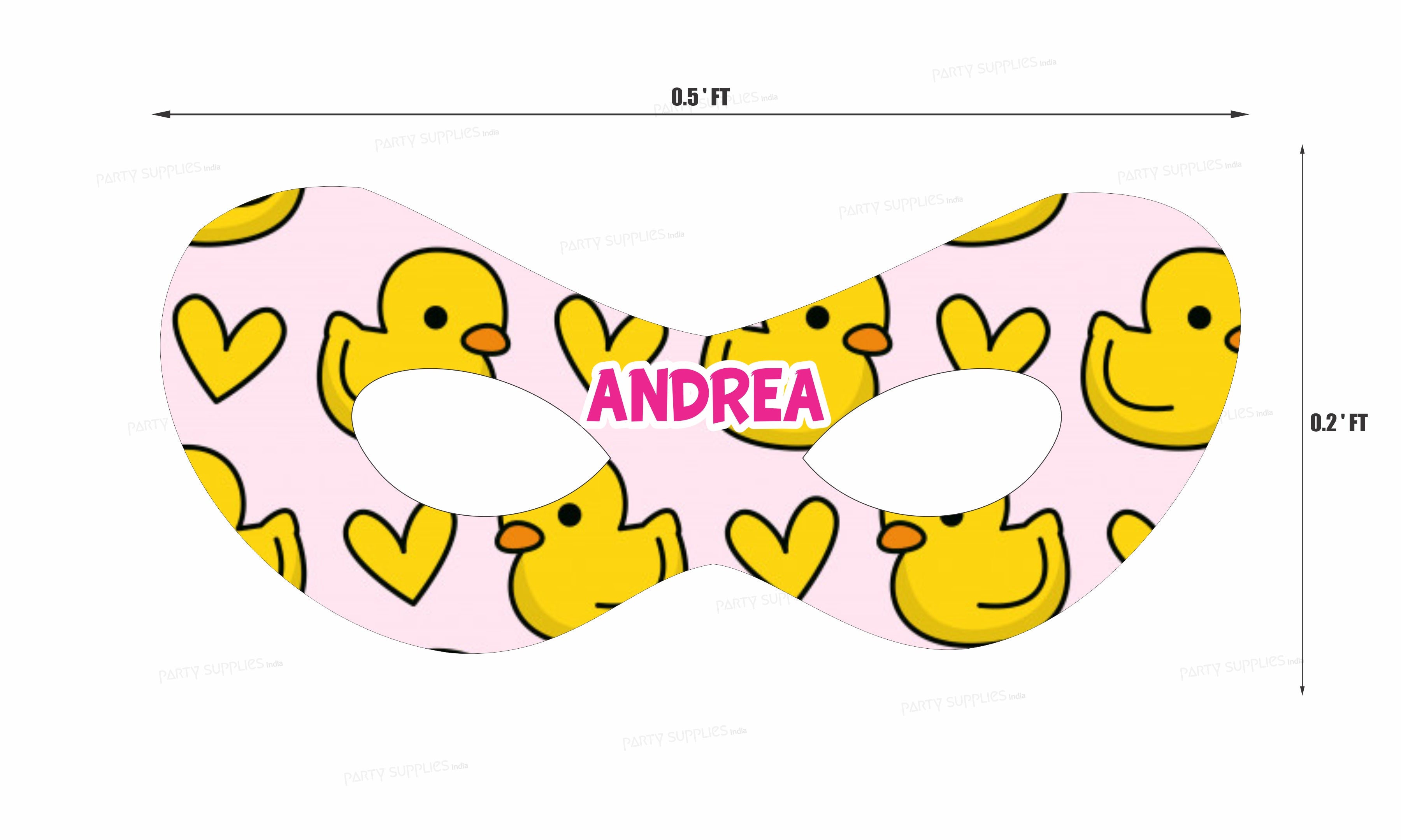 Duck Theme Girl Eye Mask