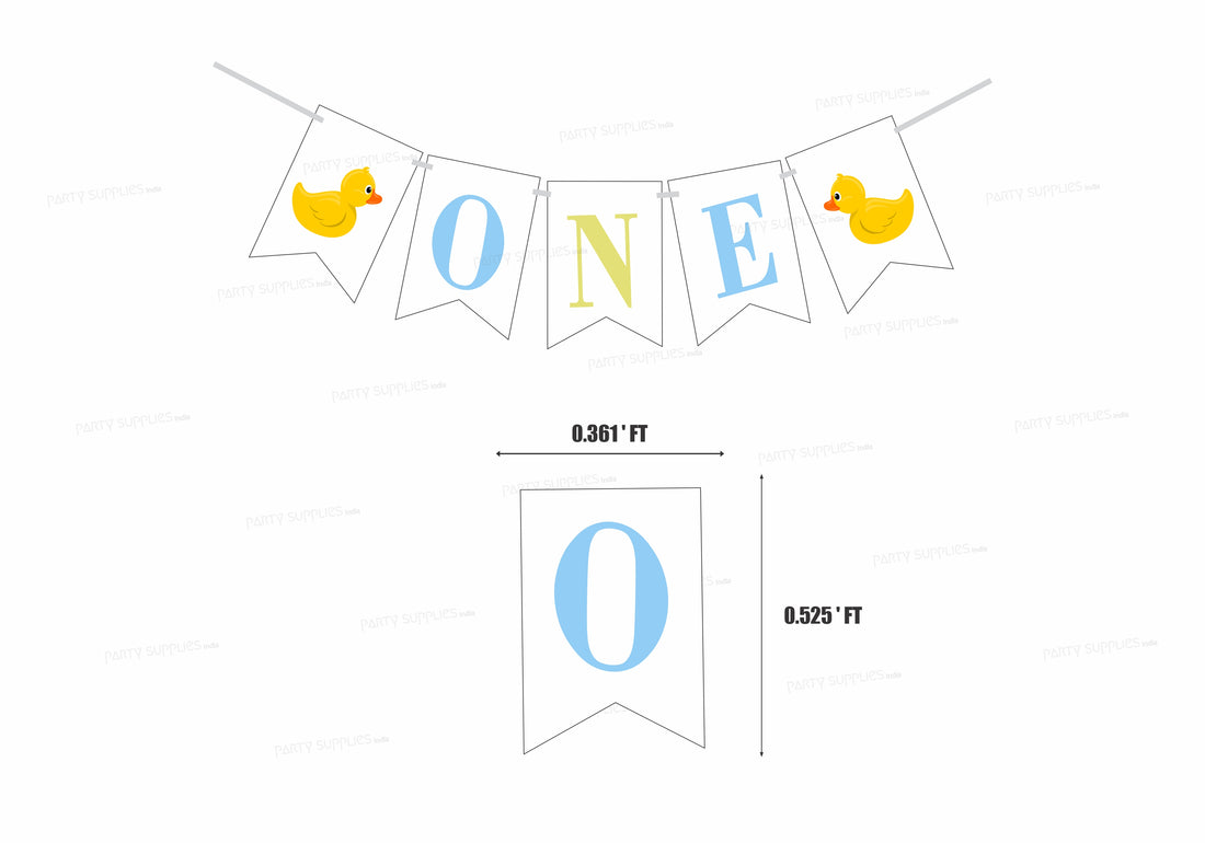 Duck Theme Boy Baby Age Hanging