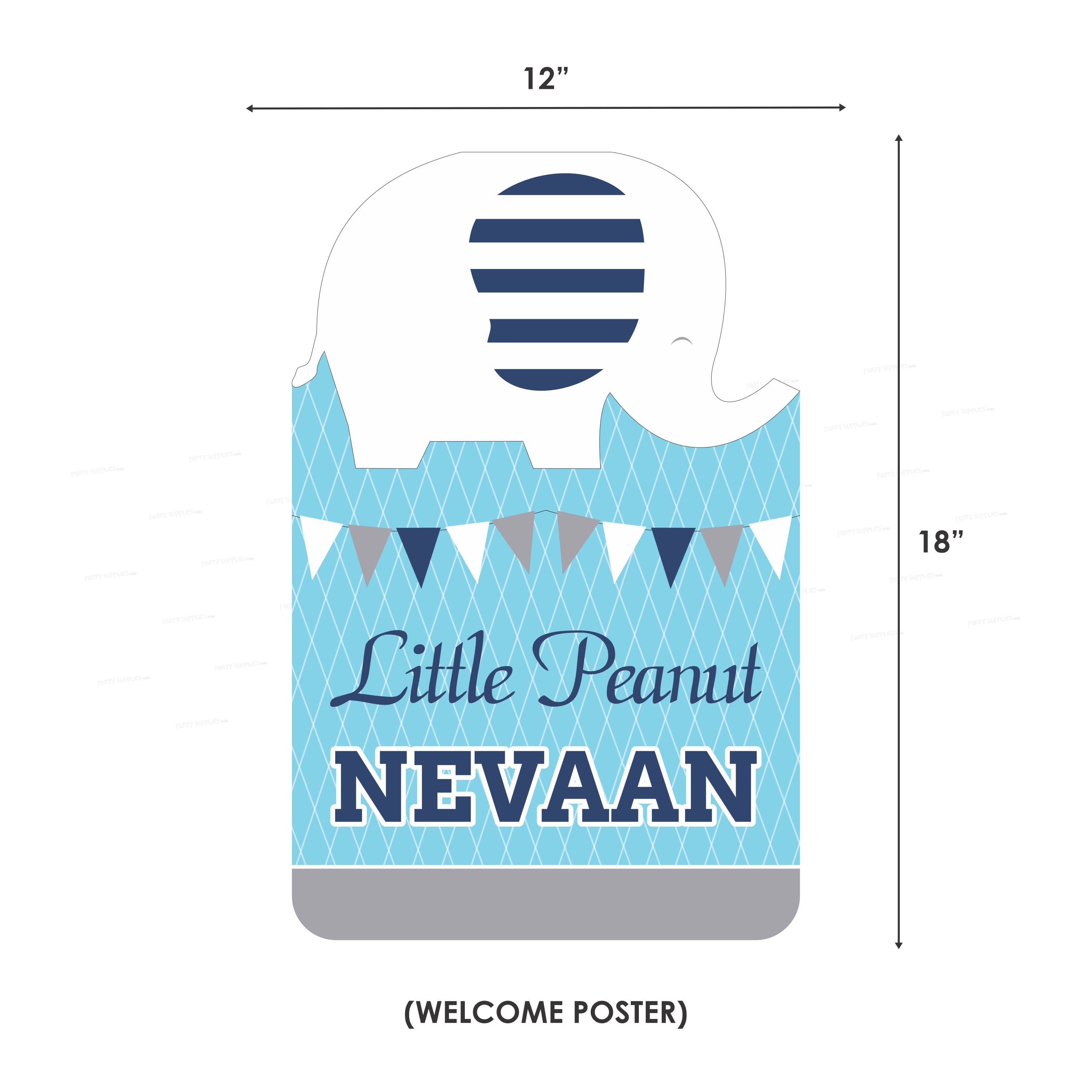 Blue Elephant Theme Heritage Kit