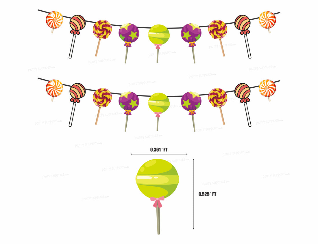 Candy Lollipop Theme Hanging