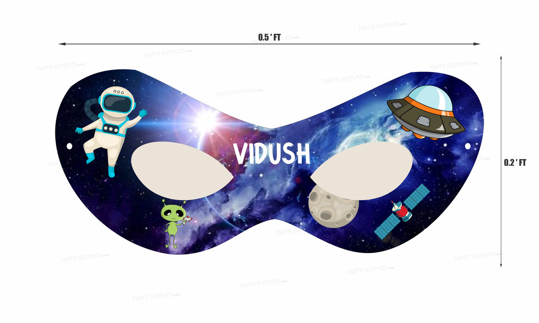Space Theme Eye Mask