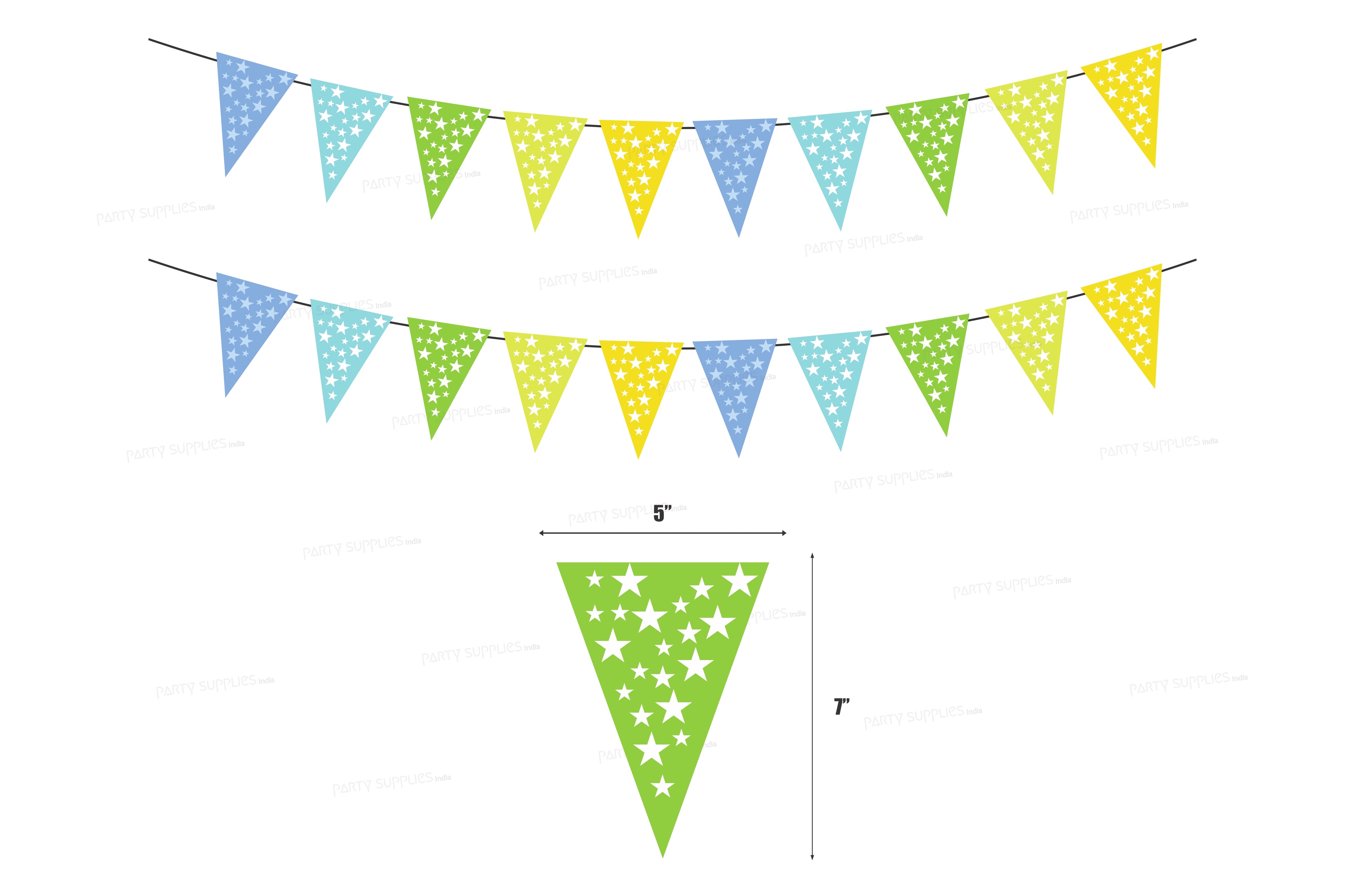 Sunshine Theme Girl Flag Hanging