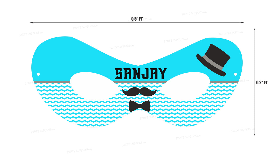 Little Man Theme Eye Mask