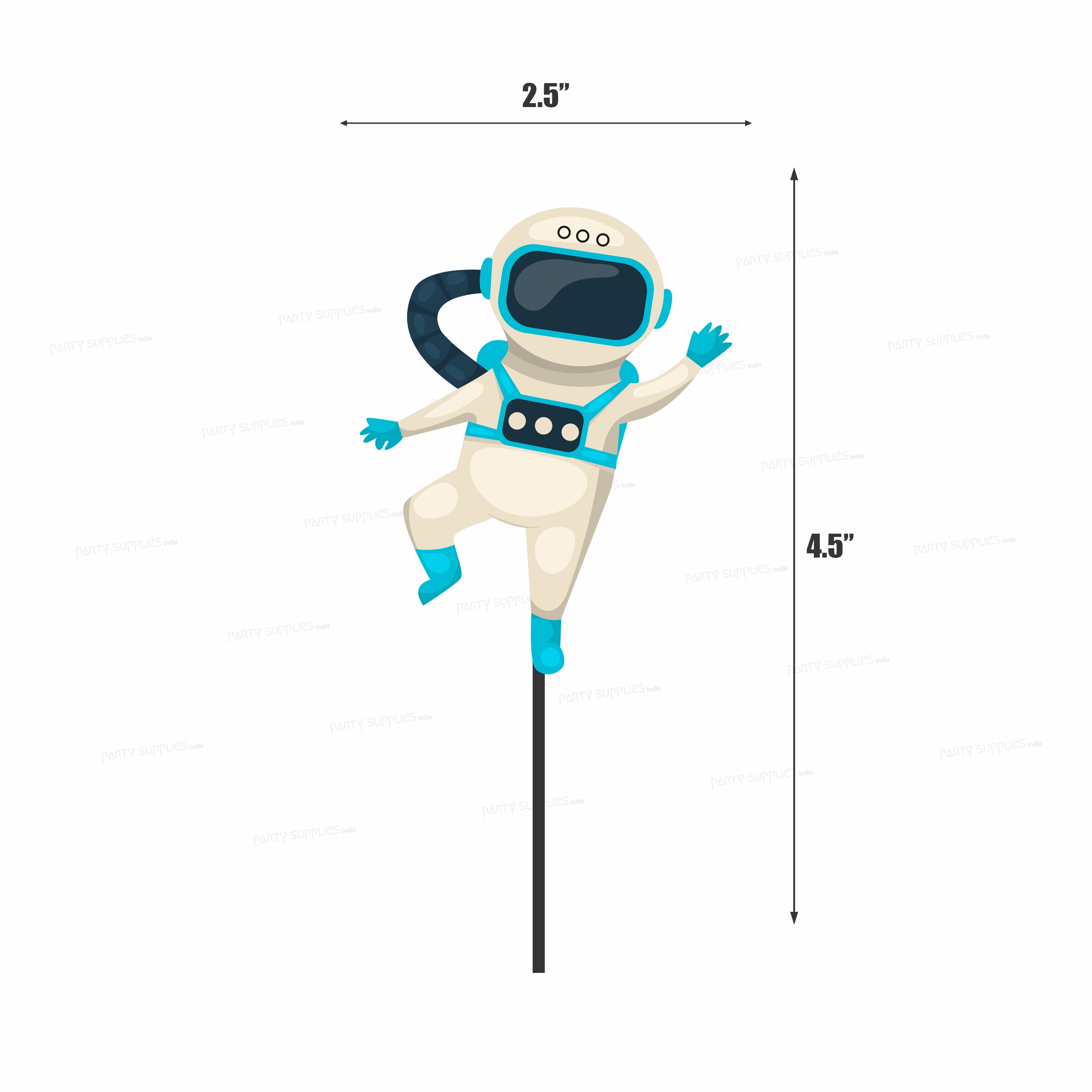 Space Theme Cup Cake Topper - image 3 of 3 | Party Supplies India