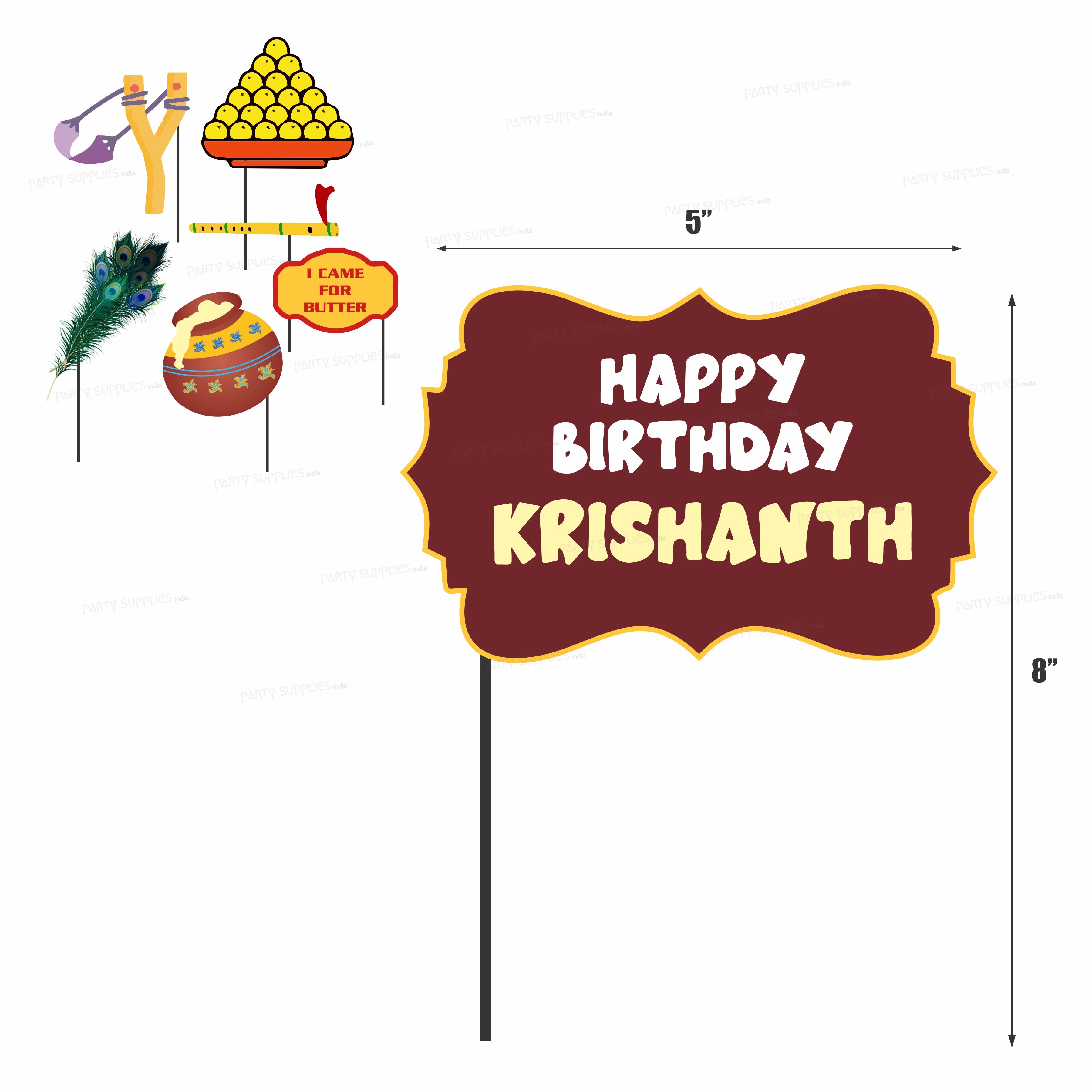 Little Krishna Theme Props