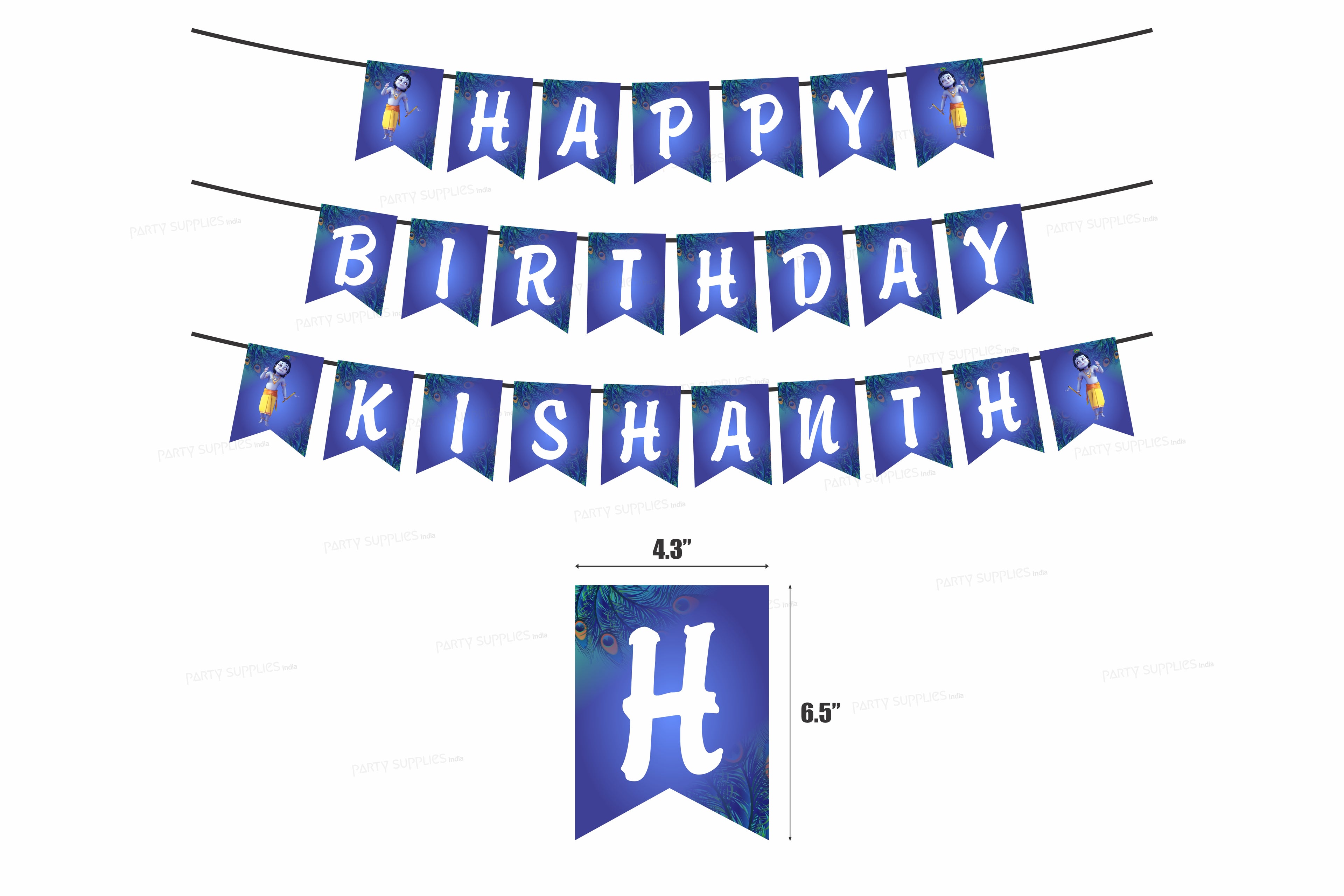 Little Krishna Name Theme Hanging