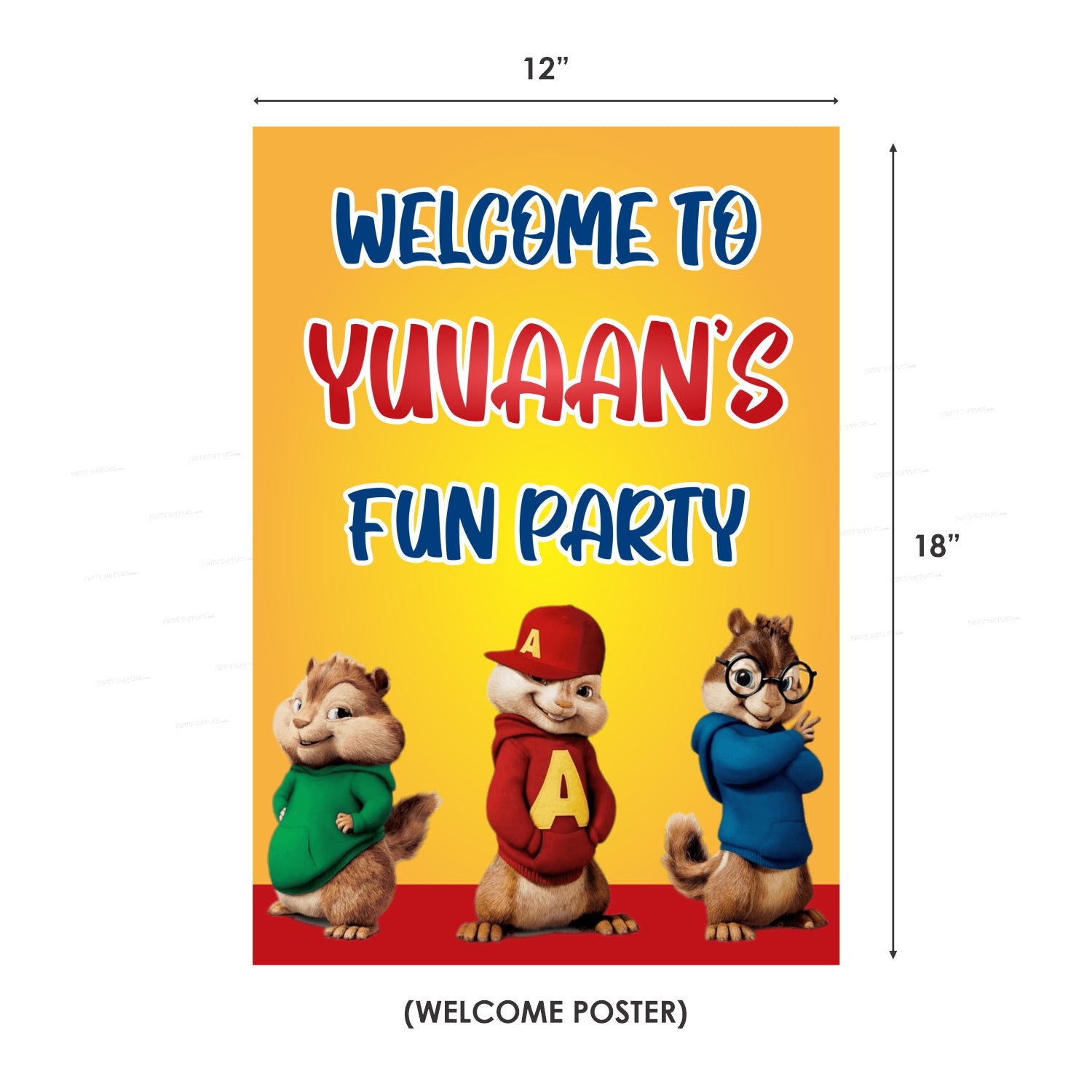 Alvin and Chipmunks Theme Heritage Combo Kit