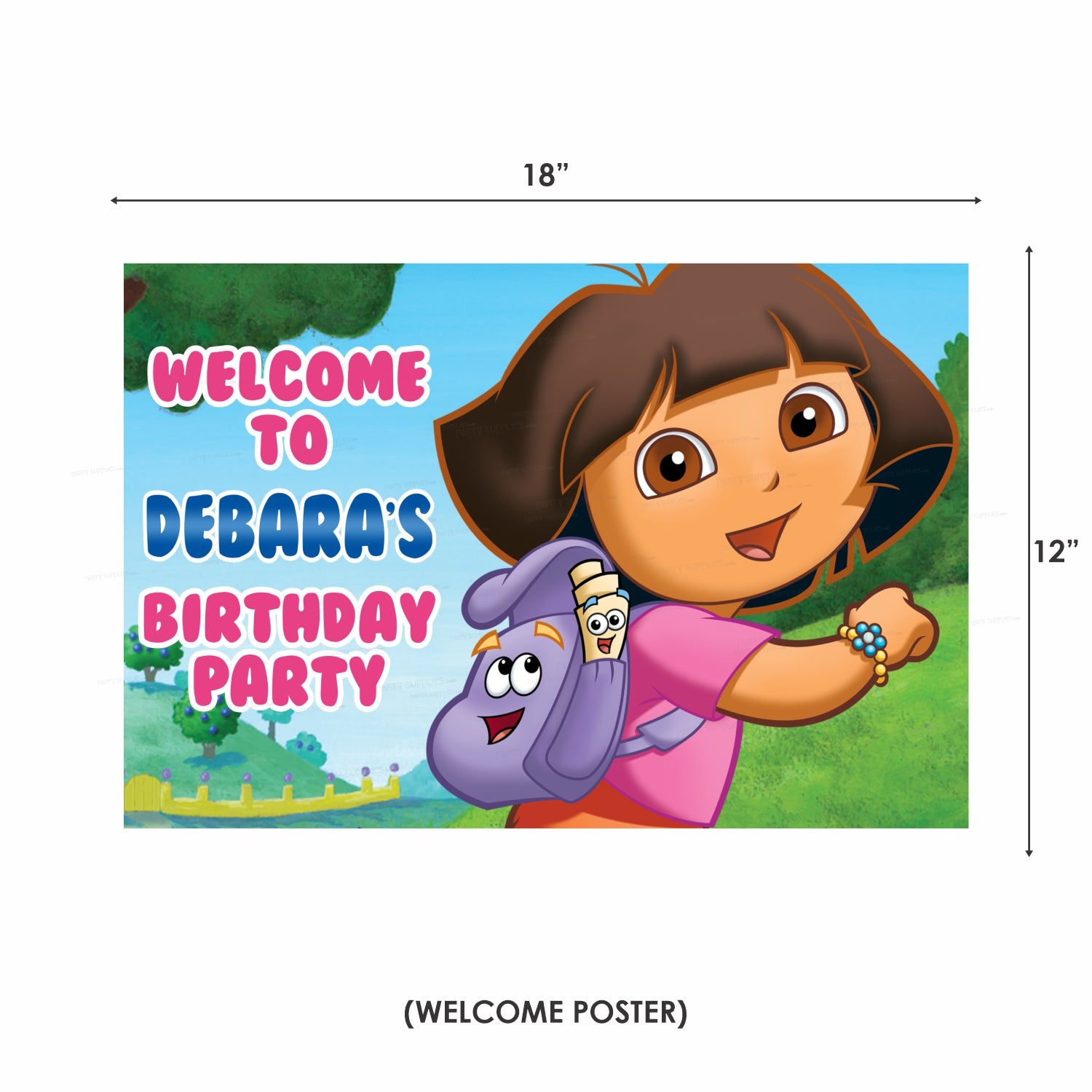 Dora The Explorer Theme Heritage Kit
