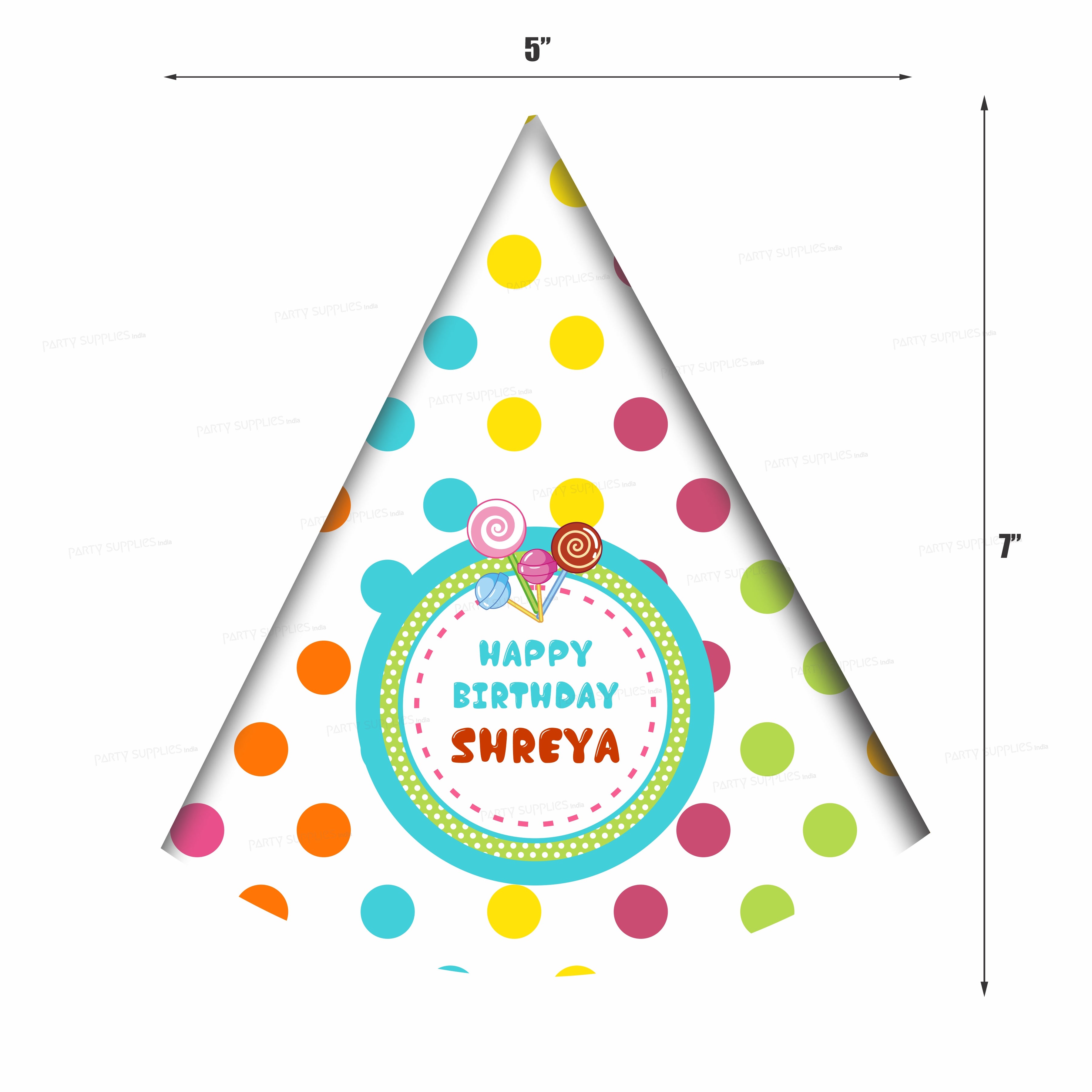 Candy Coloured Theme Hat