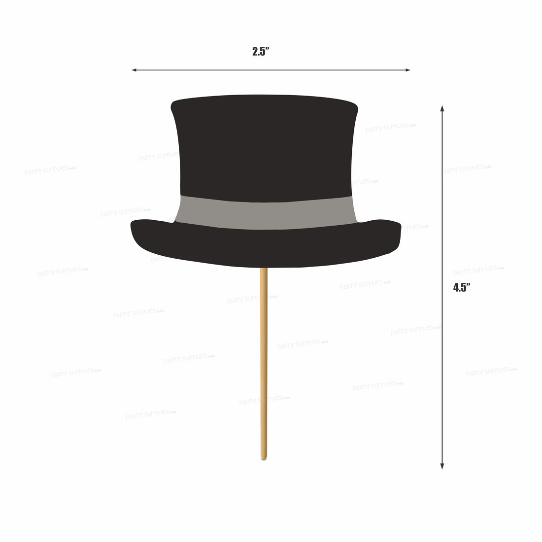 Little Man Theme Cup Cake Topper