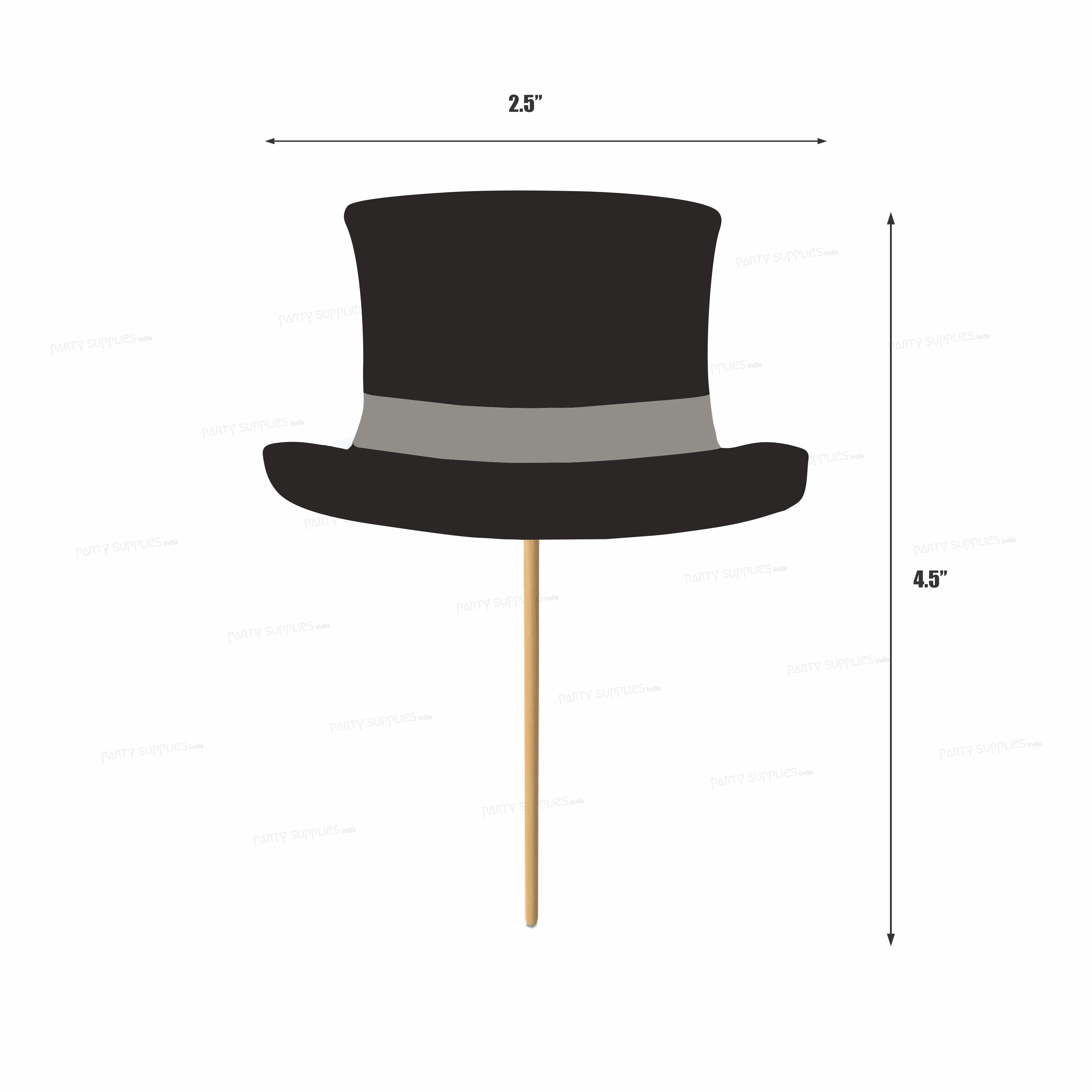 Little Man Theme Cup Cake Topper