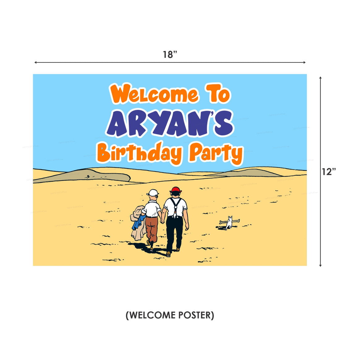 Tintin Theme Heritage Combo Kit